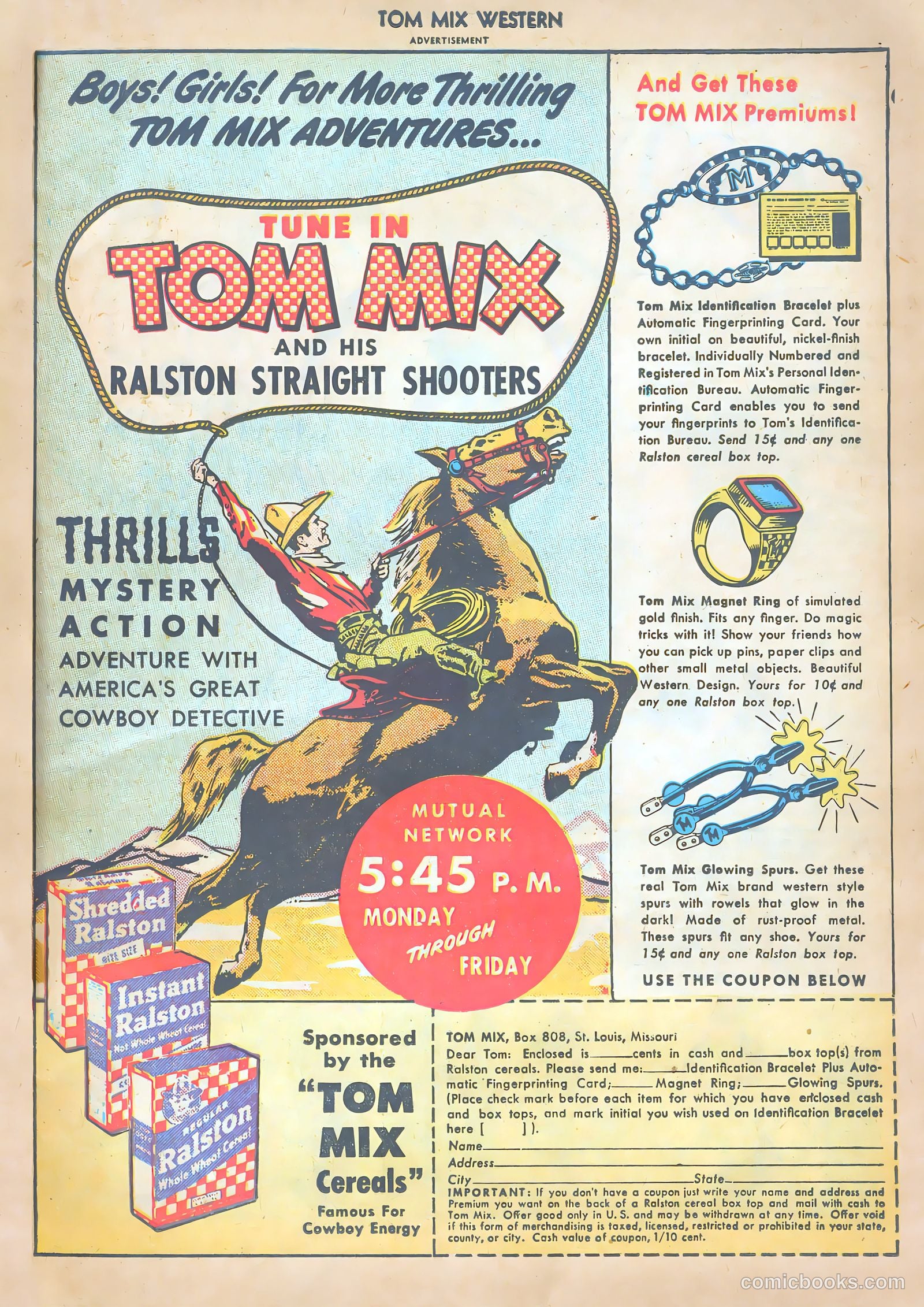 Tom Mix Western #13 (1949) — page 39 of 52
