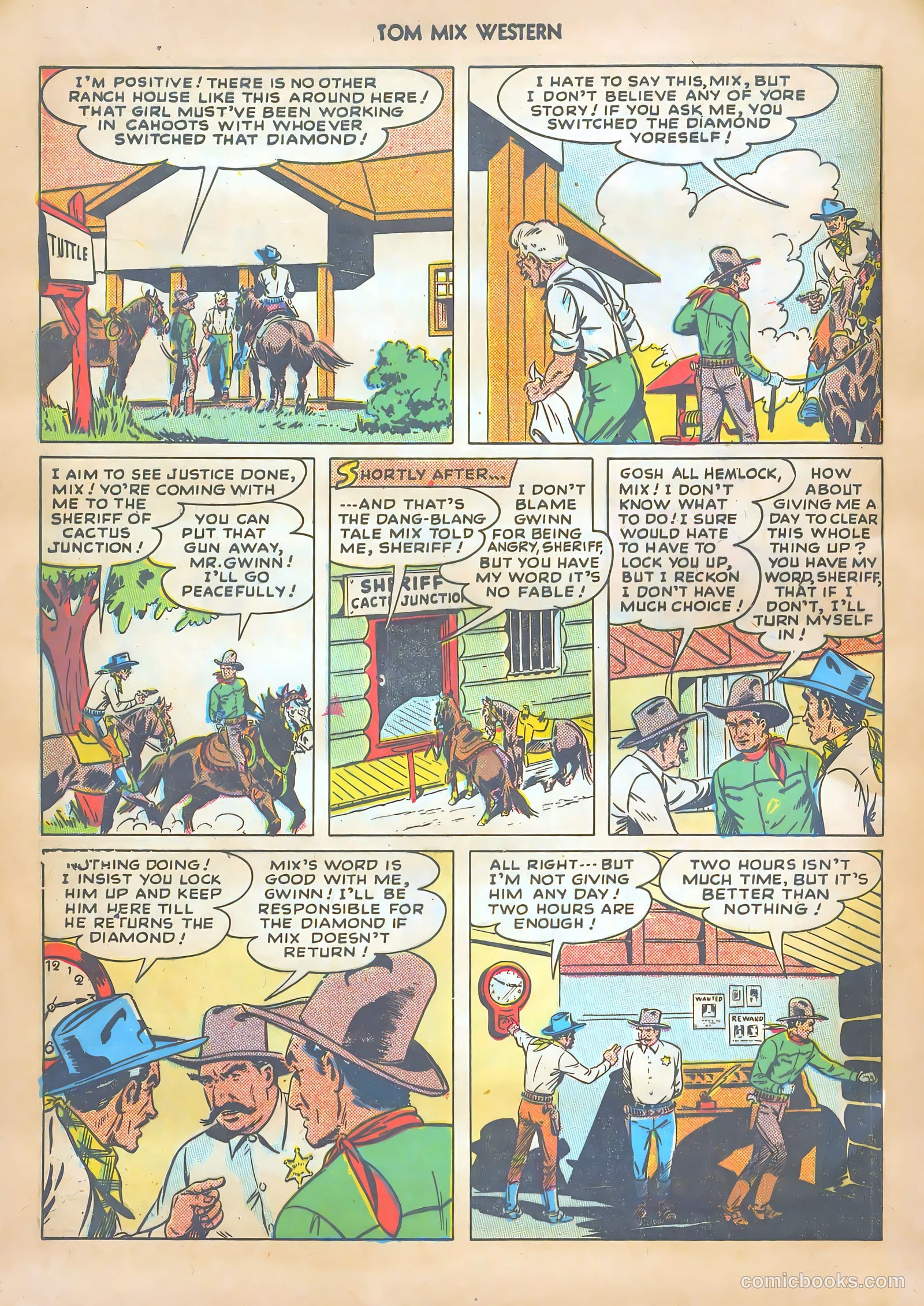 Tom Mix Western #13 (1949) — page 44 of 52