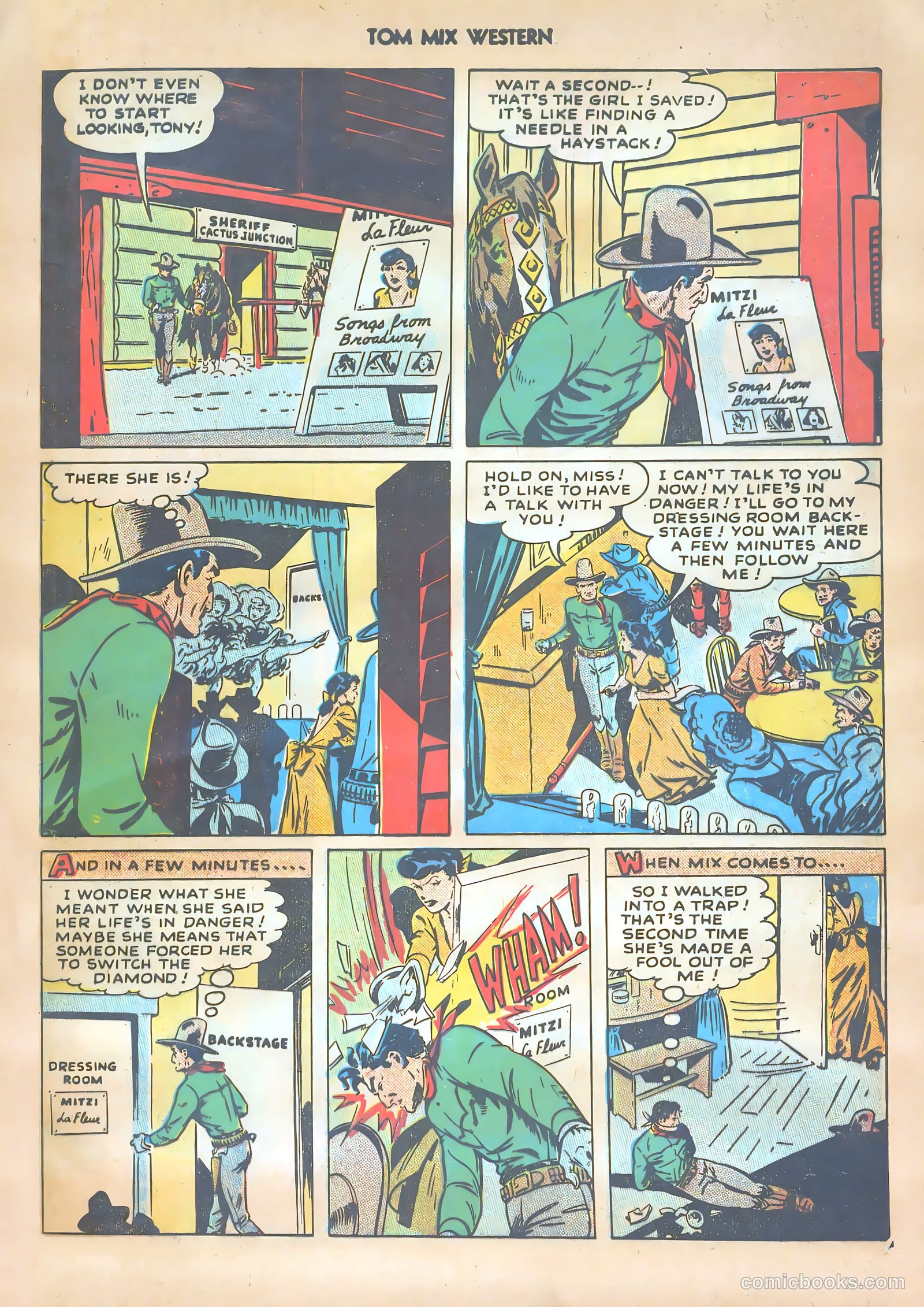 Tom Mix Western #13 (1949) — page 45 of 52