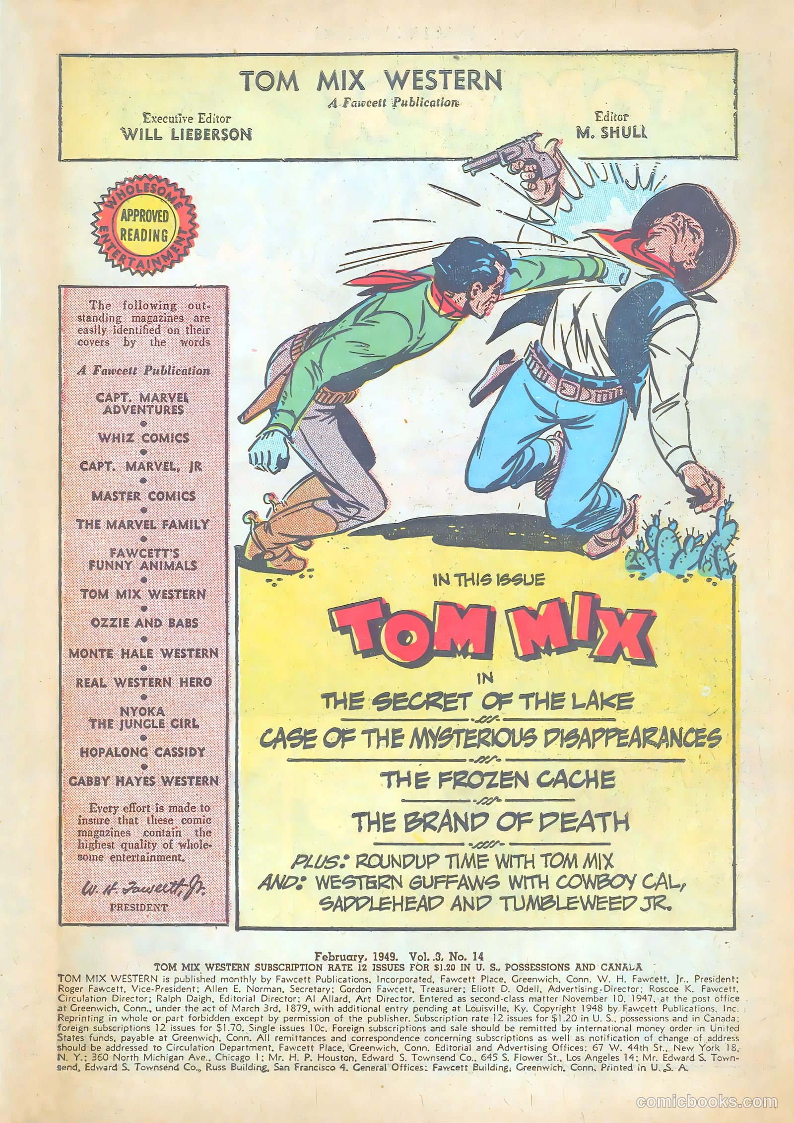 Tom Mix Western #14 (1949) — page 3 of 52
