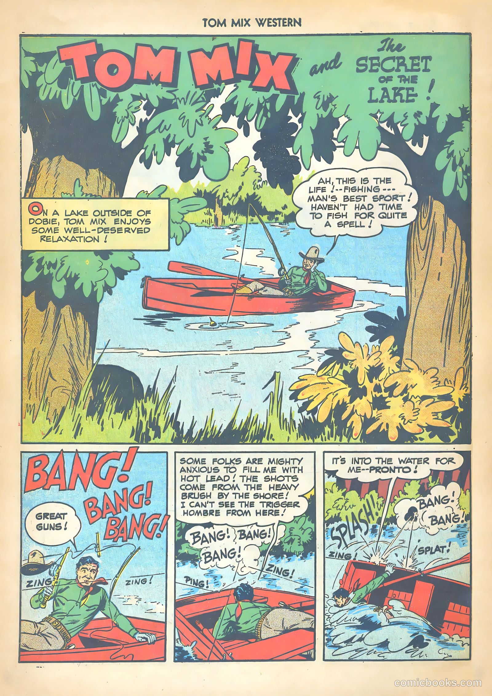 Tom Mix Western #14 (1949) — page 4 of 52