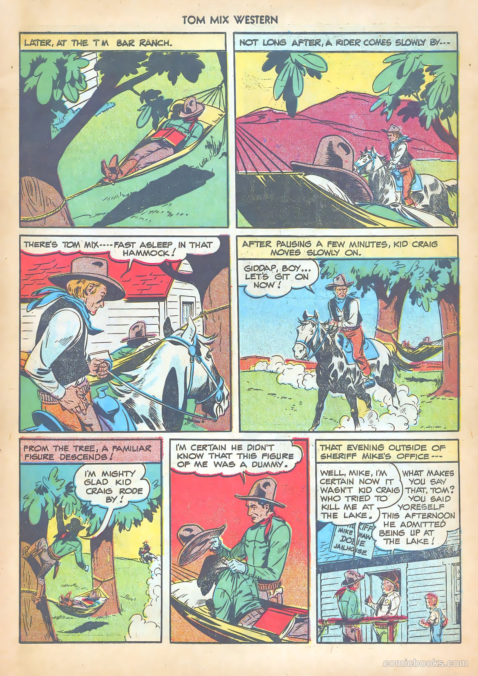 Tom Mix Western #14 (1949) — page 7 of 52