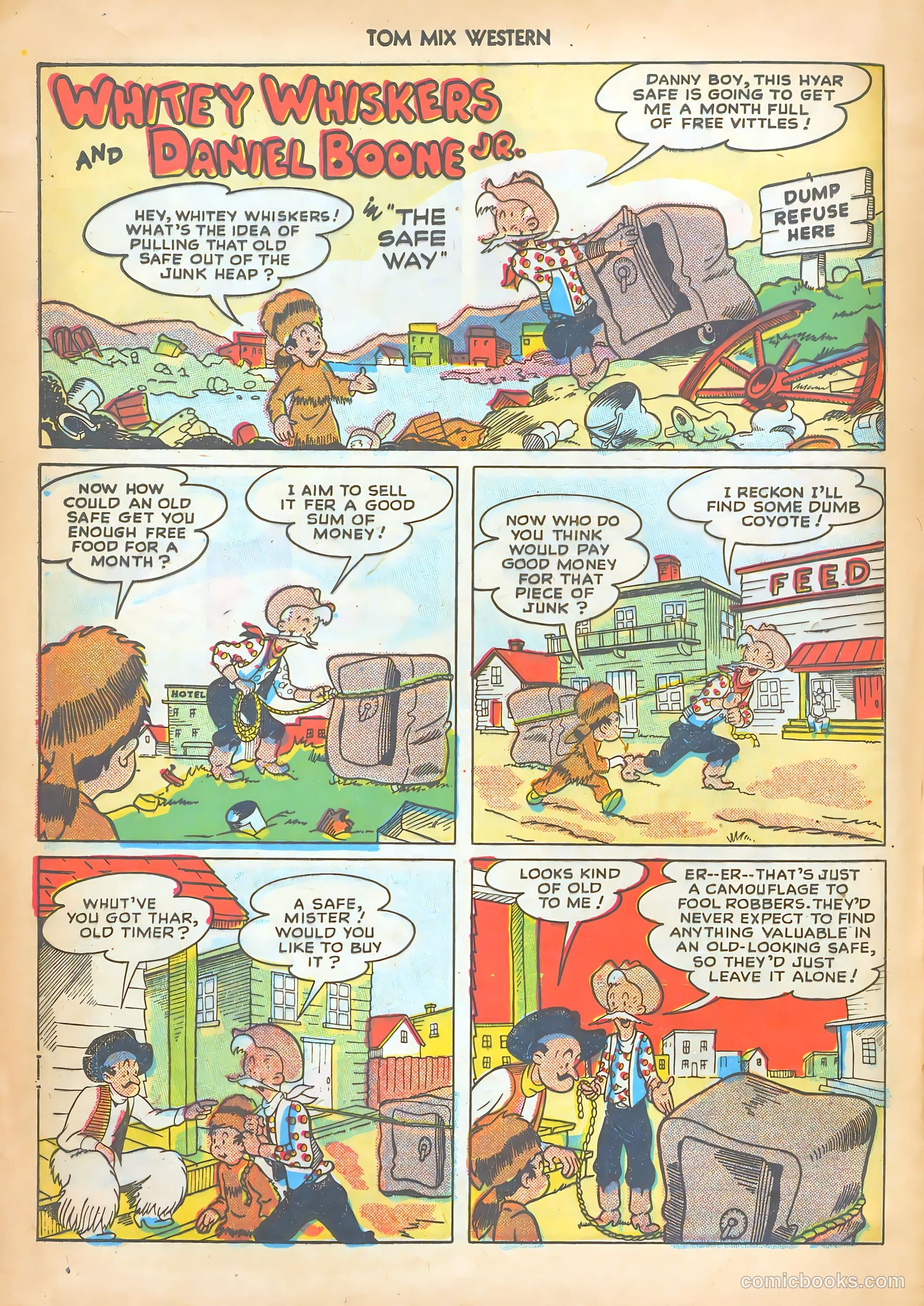 Tom Mix Western #14 (1949) — page 12 of 52