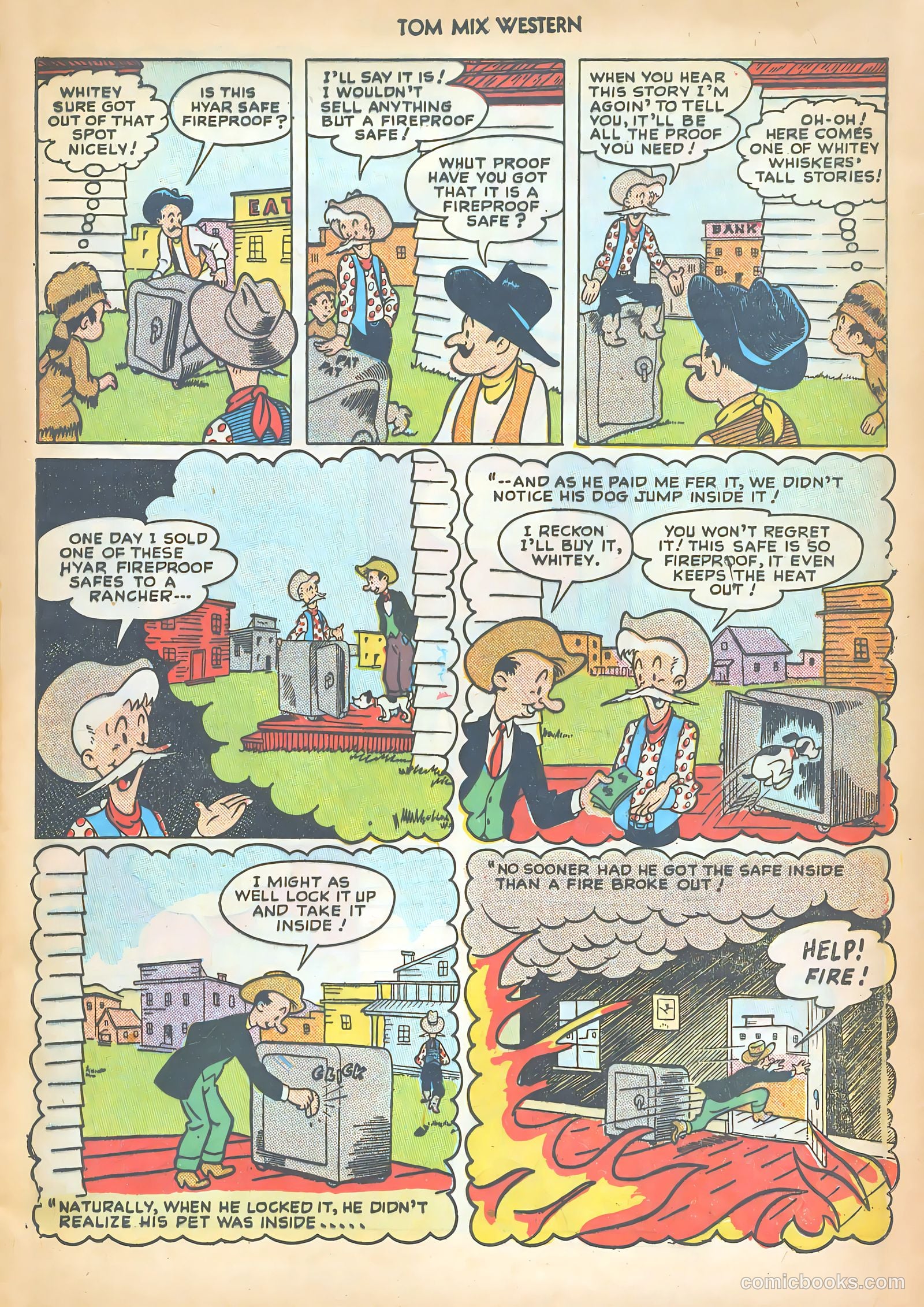 Tom Mix Western #14 (1949) — page 13 of 52