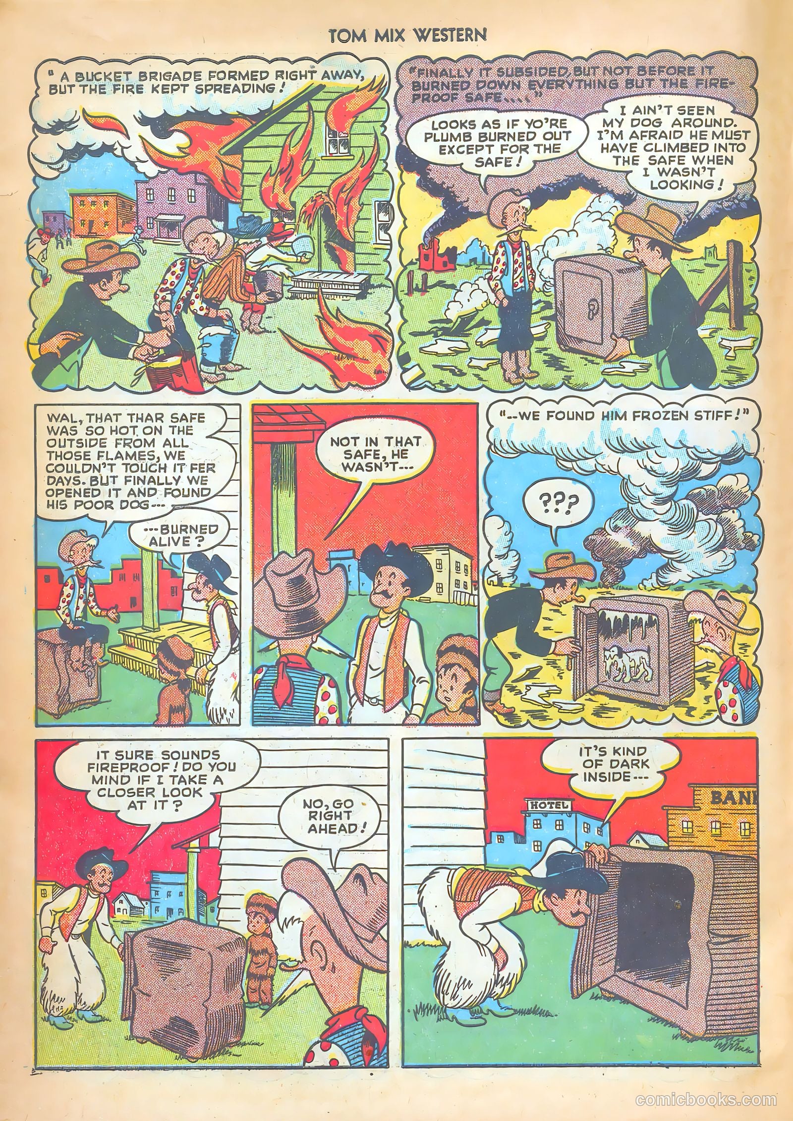 Tom Mix Western #14 (1949) — page 14 of 52