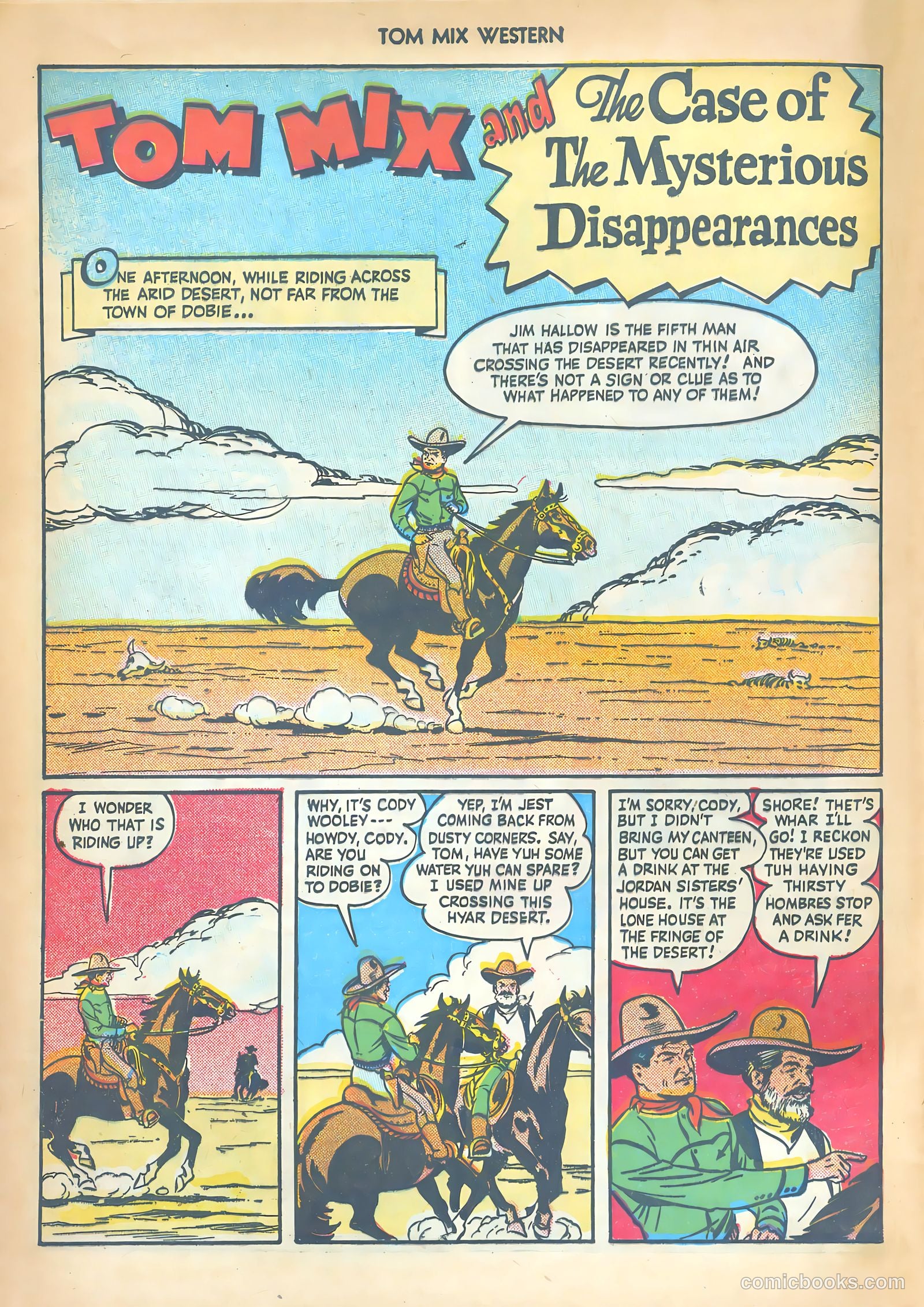 Tom Mix Western #14 (1949) — page 16 of 52