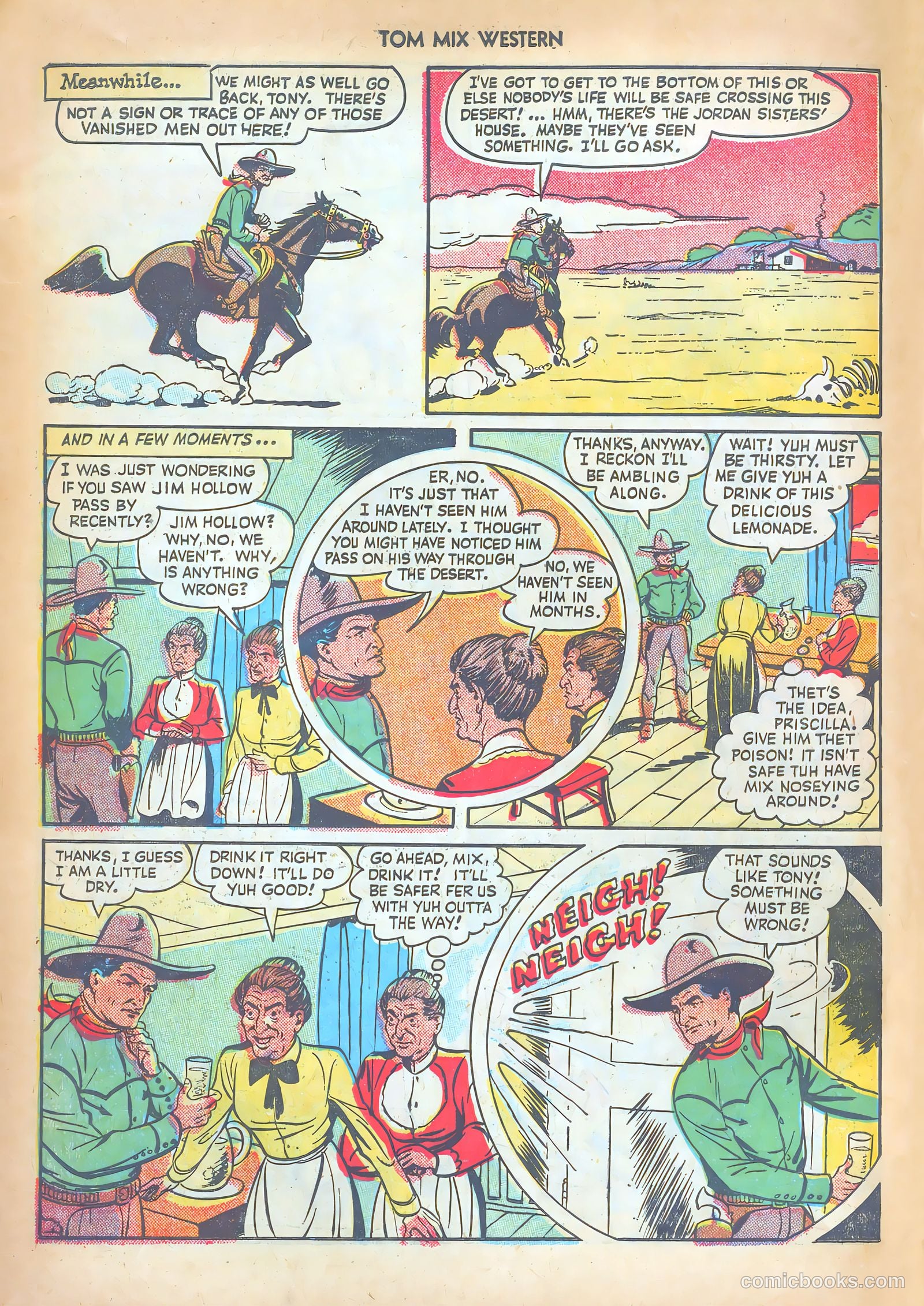 Tom Mix Western #14 (1949) — page 18 of 52