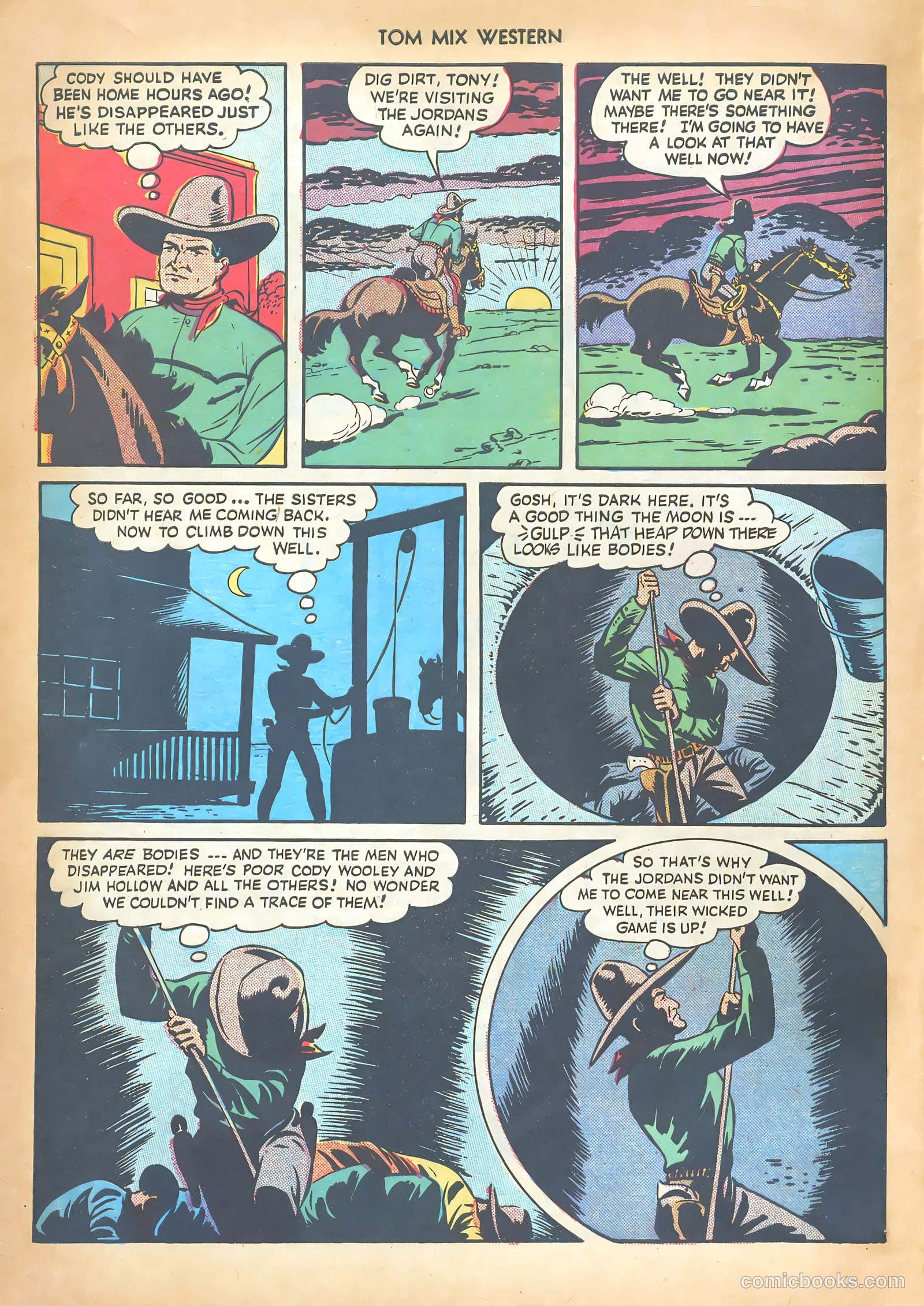 Tom Mix Western #14 (1949) — page 20 of 52