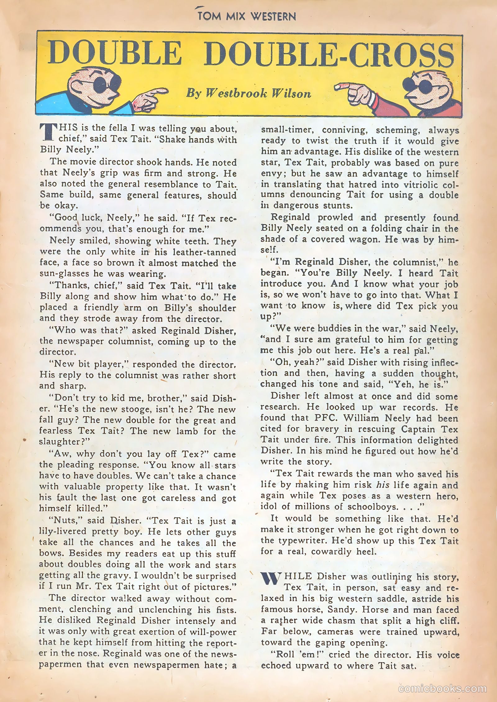 Tom Mix Western #14 (1949) — page 23 of 52