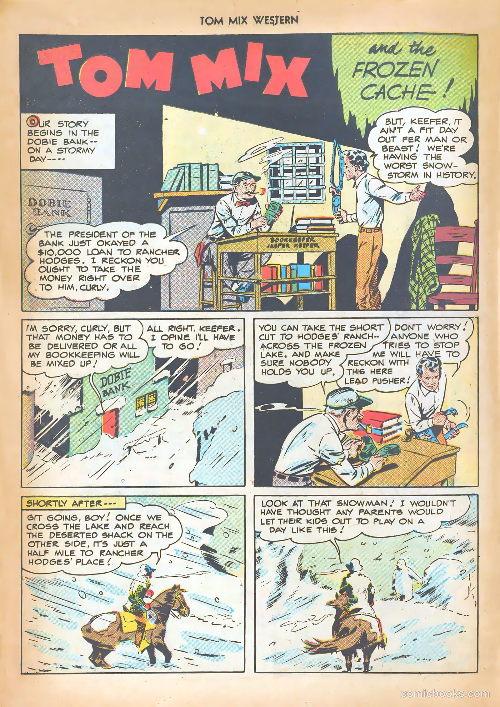 Tom Mix Western #14 (1949) — page 26 of 52