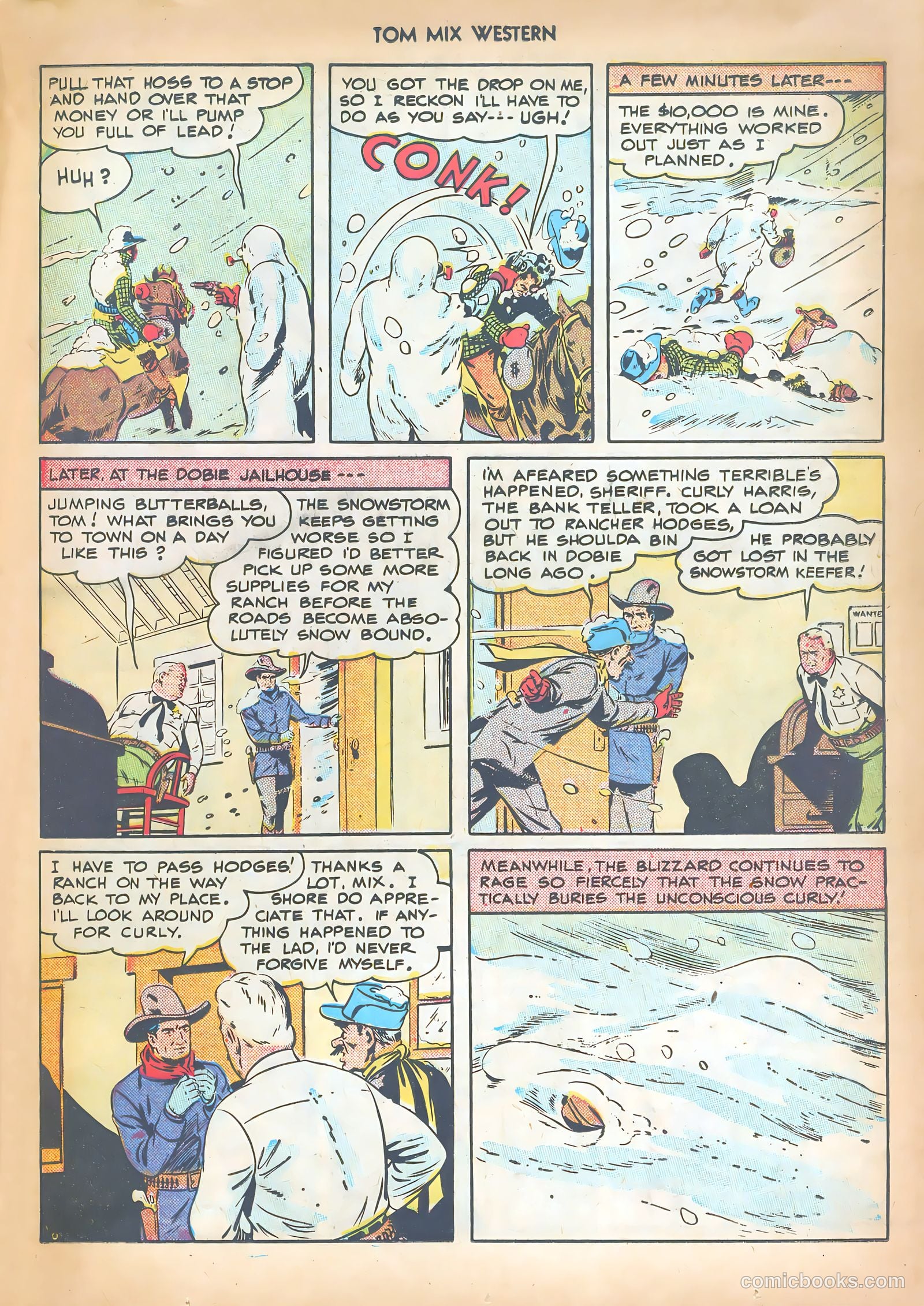 Tom Mix Western #14 (1949) — page 27 of 52