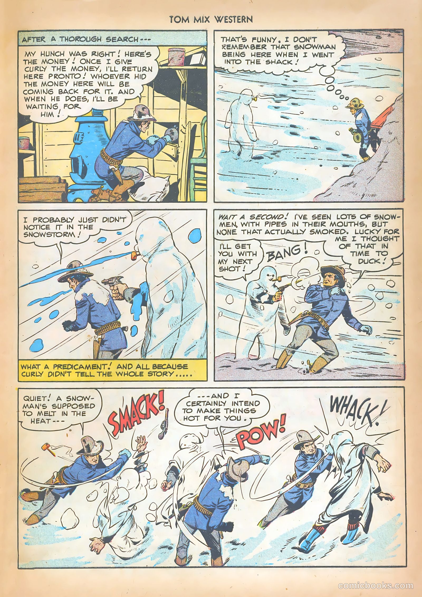 Tom Mix Western #14 (1949) — page 31 of 52