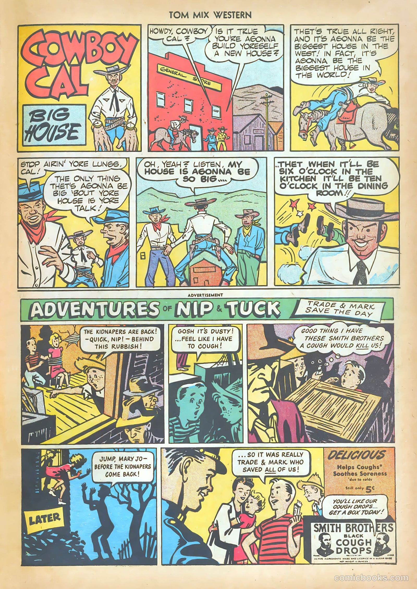 Tom Mix Western #14 (1949) — page 33 of 52