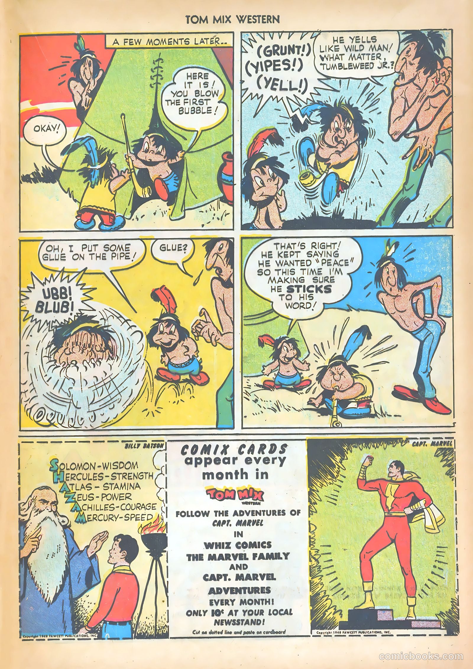 Tom Mix Western #14 (1949) — page 37 of 52