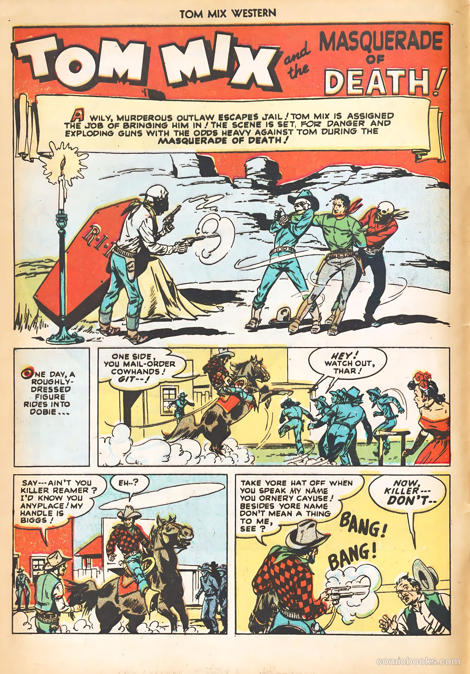 Tom Mix Western #15 (1949) — page 4 of 52
