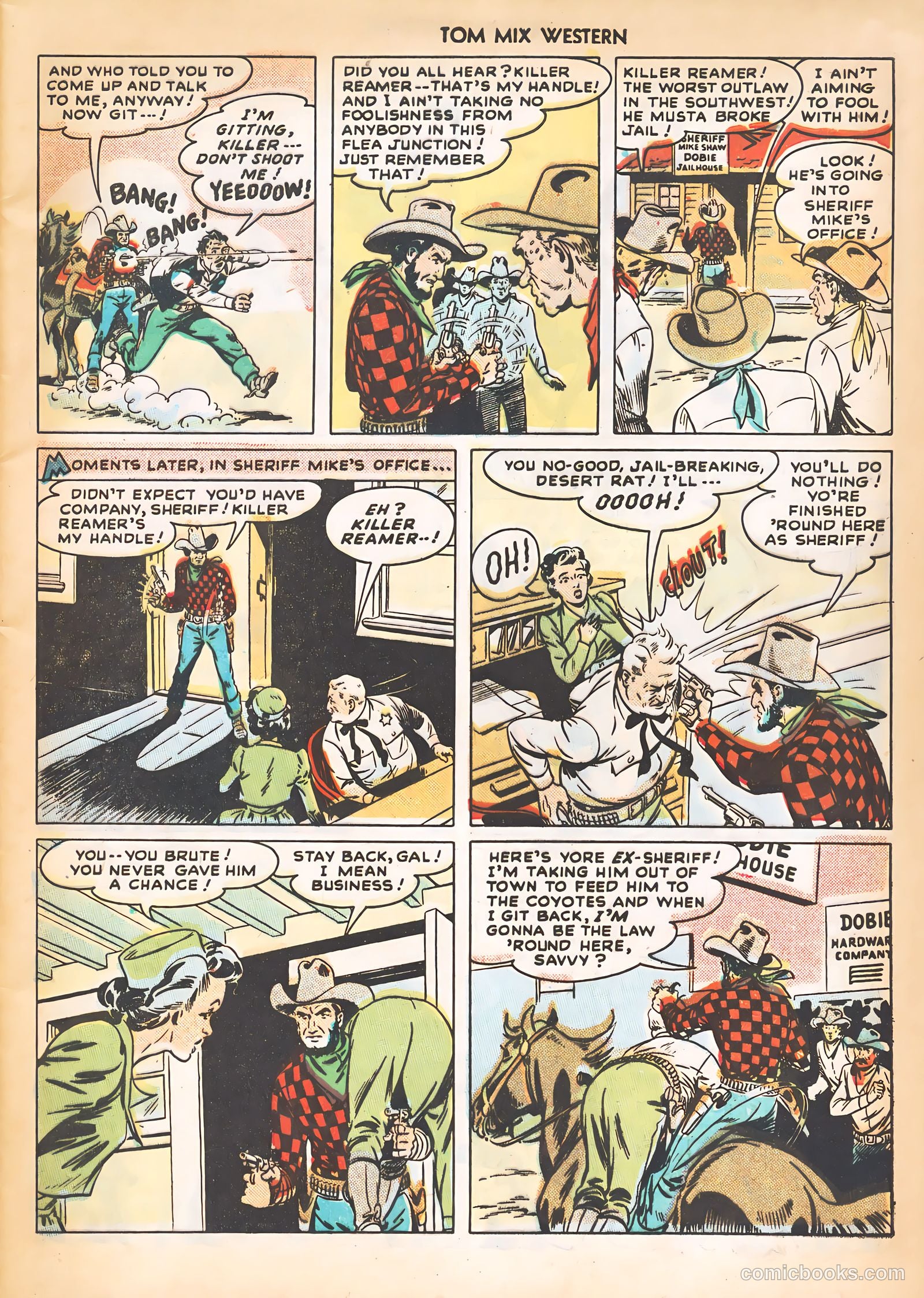 Tom Mix Western #15 (1949) — page 5 of 52