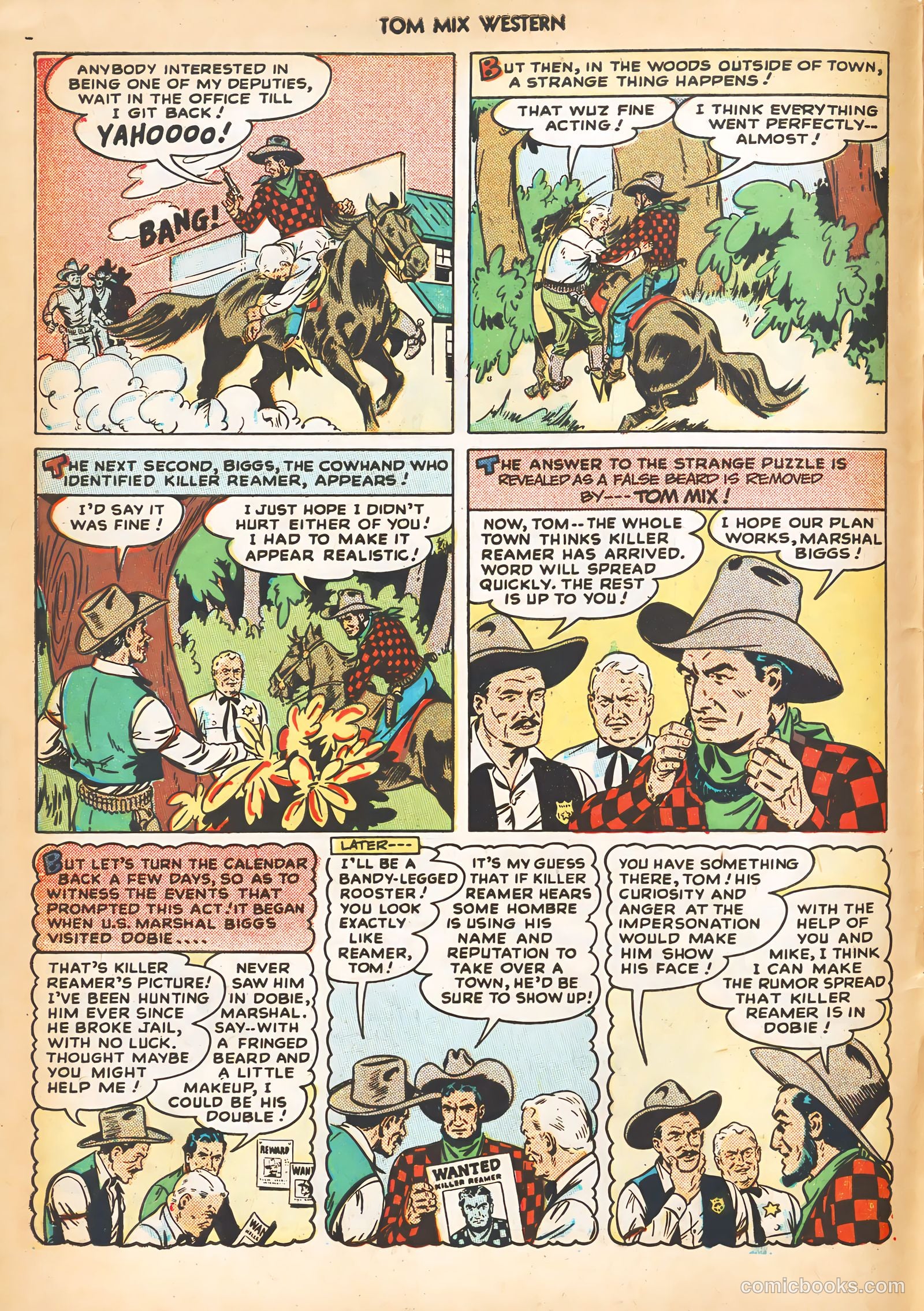 Tom Mix Western #15 (1949) — page 6 of 52