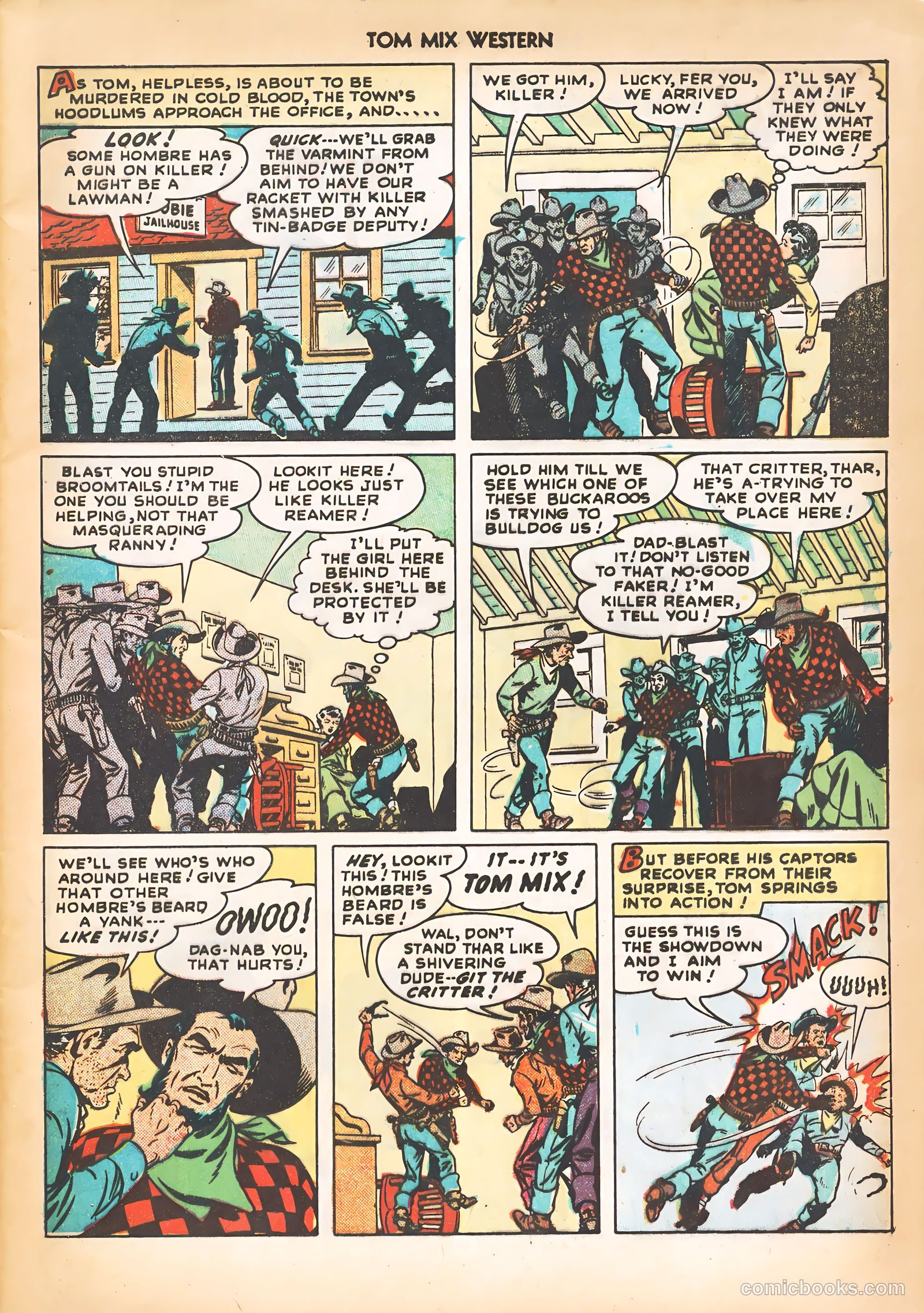 Tom Mix Western #15 (1949) — page 9 of 52
