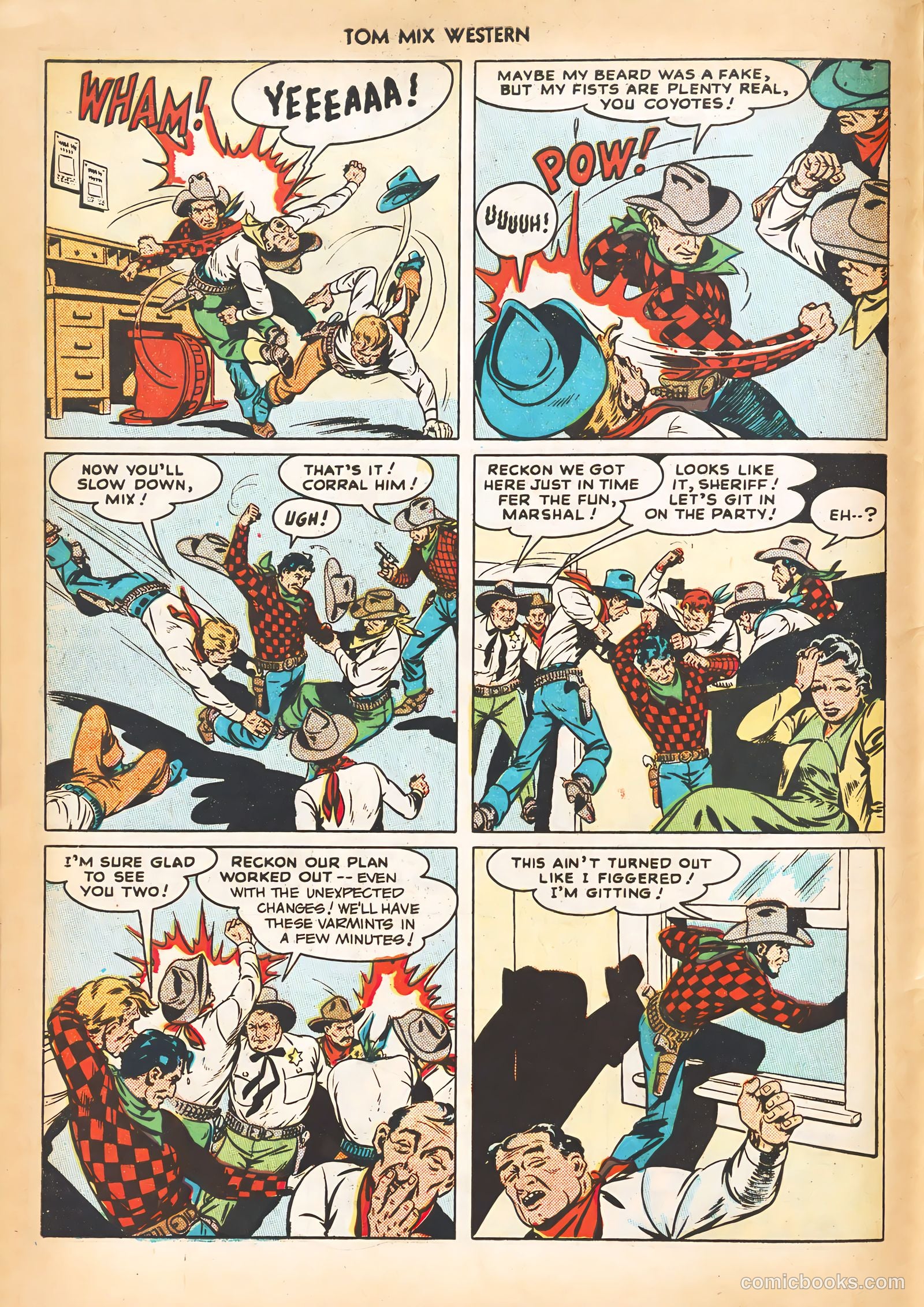 Tom Mix Western #15 (1949) — page 10 of 52