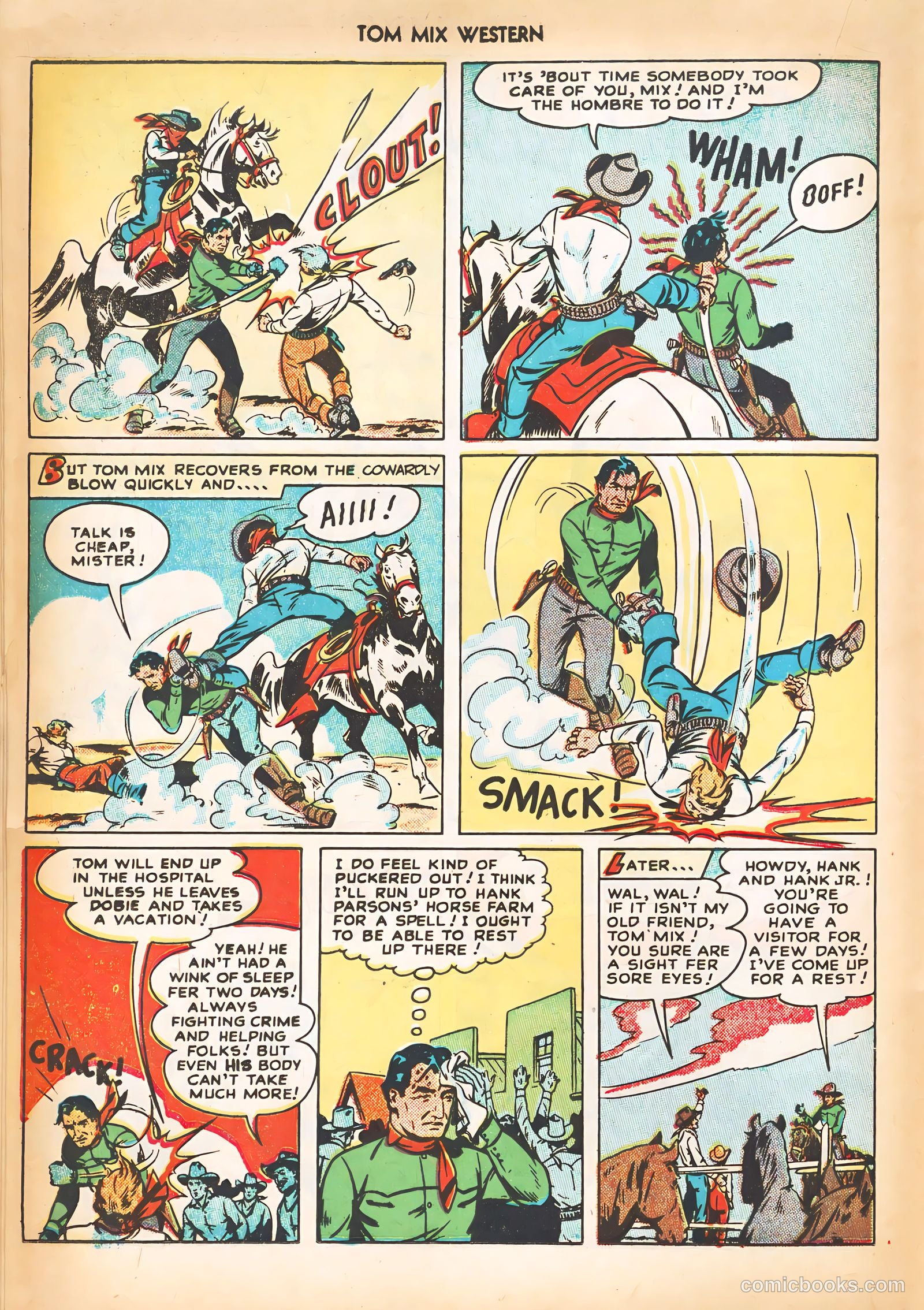 Tom Mix Western #15 (1949) — page 18 of 52