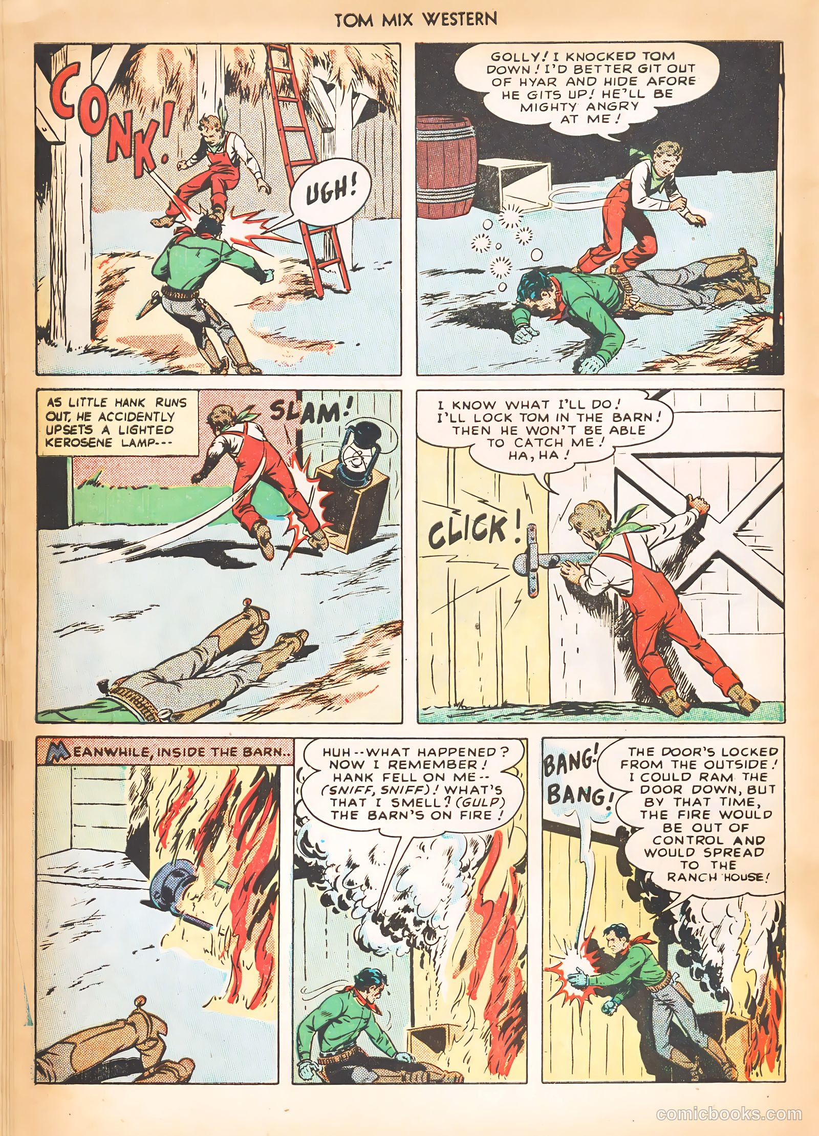 Tom Mix Western #15 (1949) — page 22 of 52