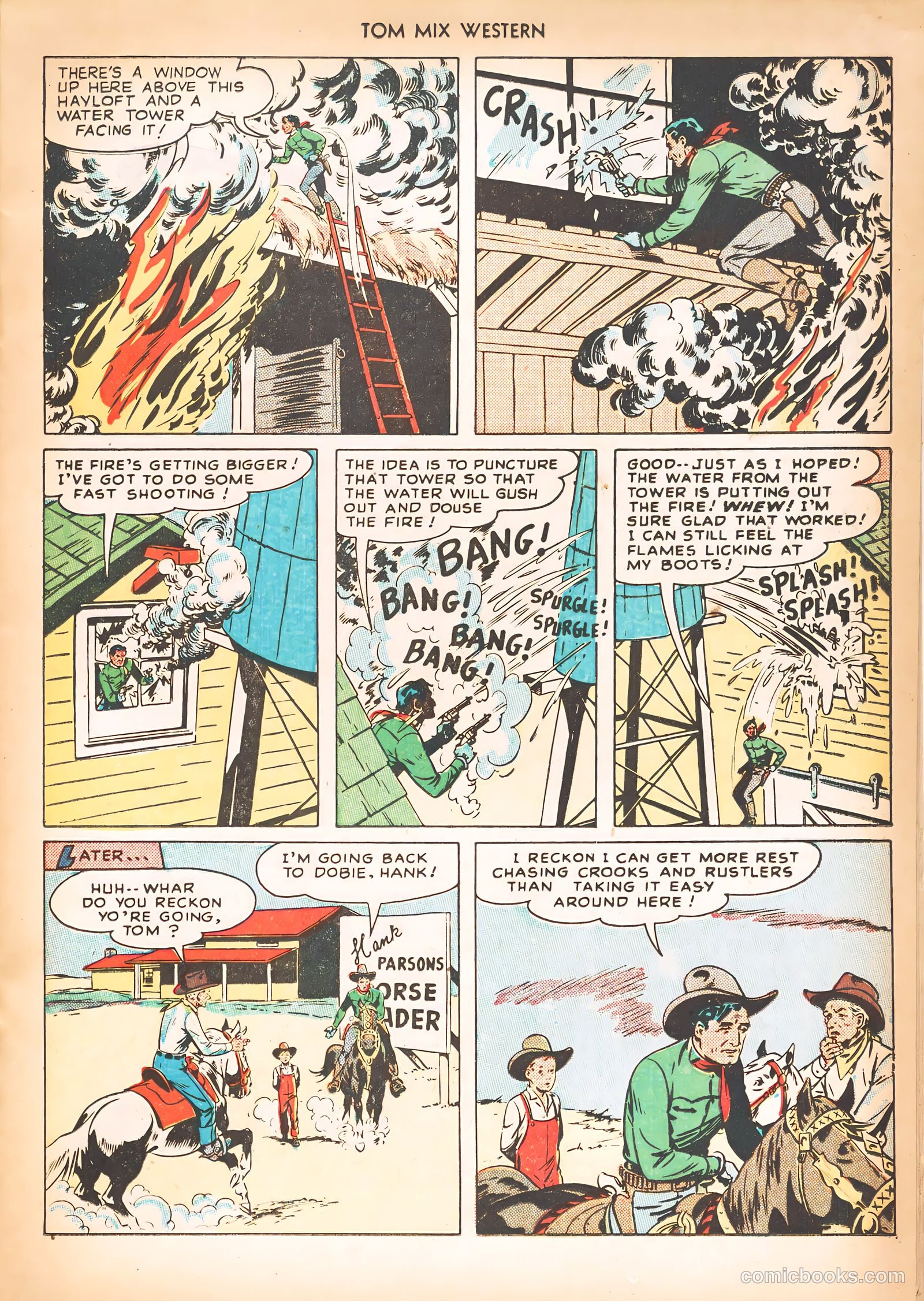 Tom Mix Western #15 (1949) — page 23 of 52