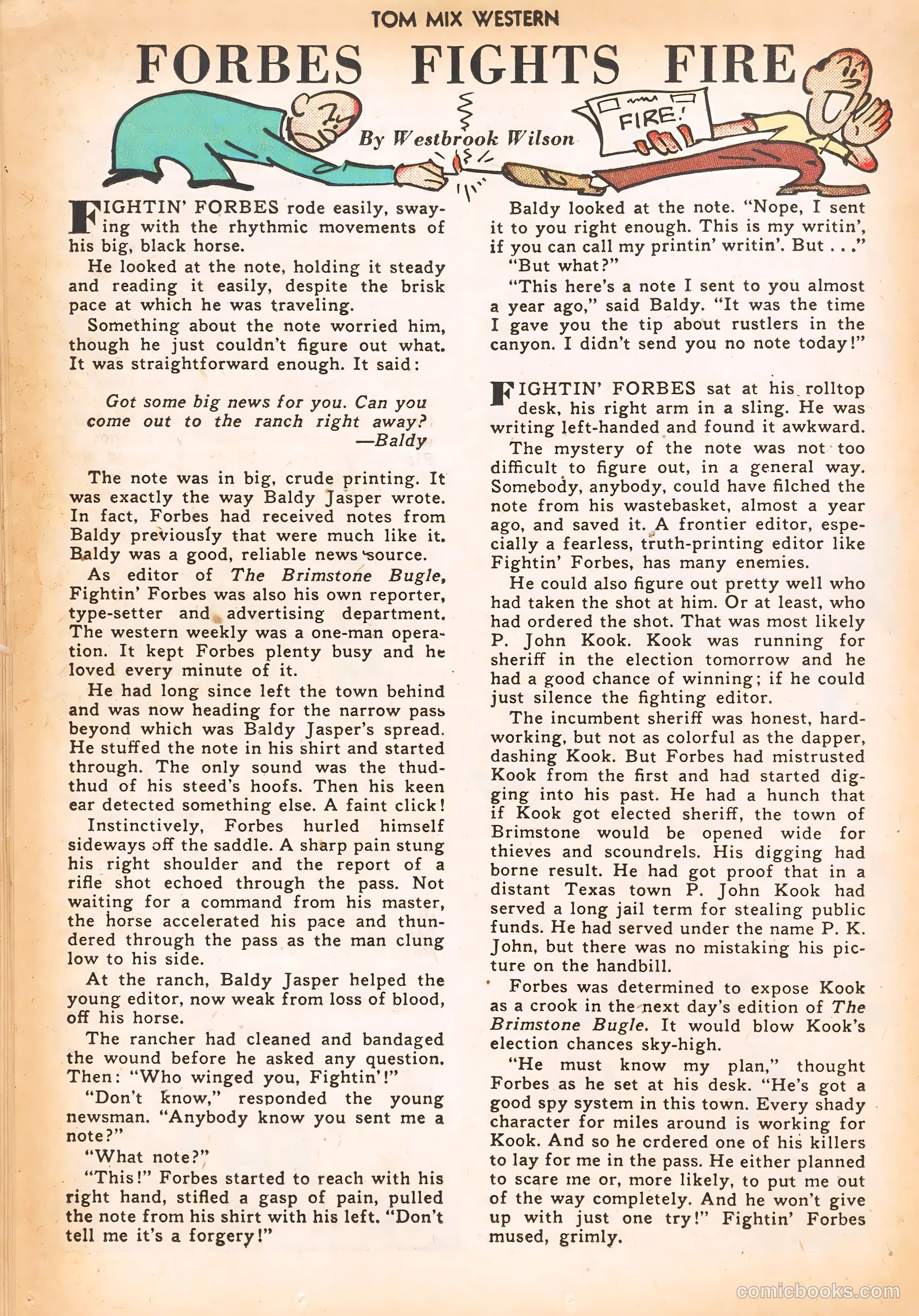 Tom Mix Western #15 (1949) — page 24 of 52