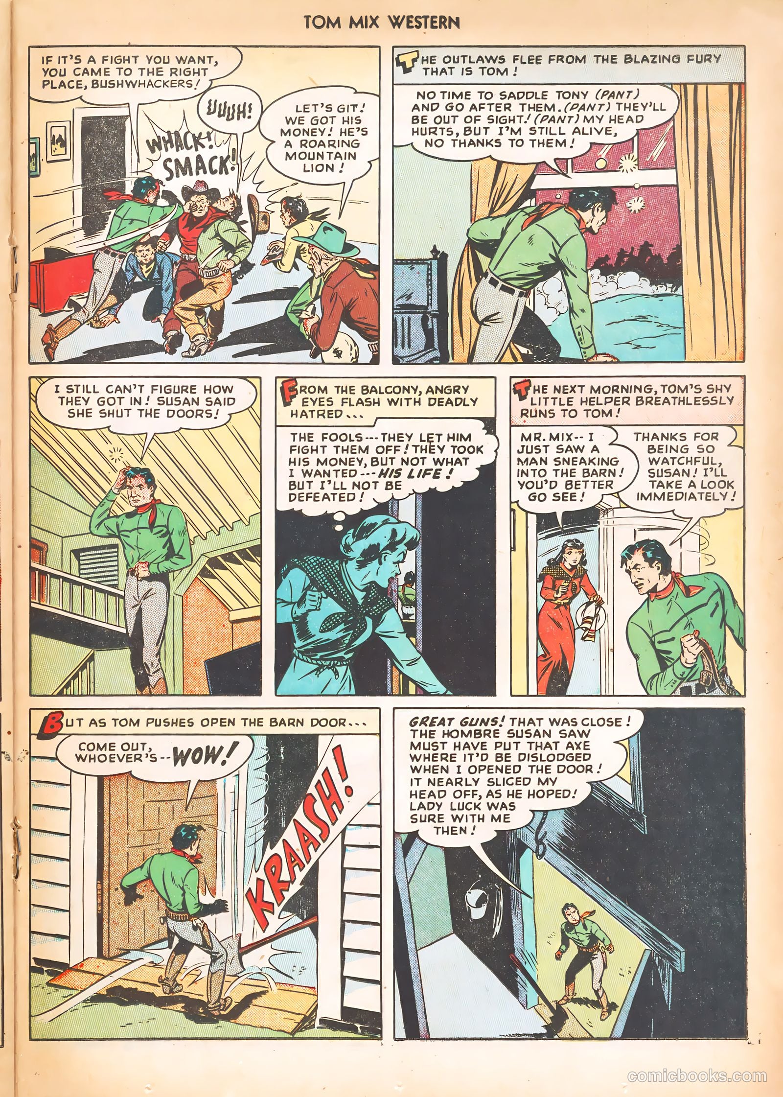 Tom Mix Western #15 (1949) — page 29 of 52