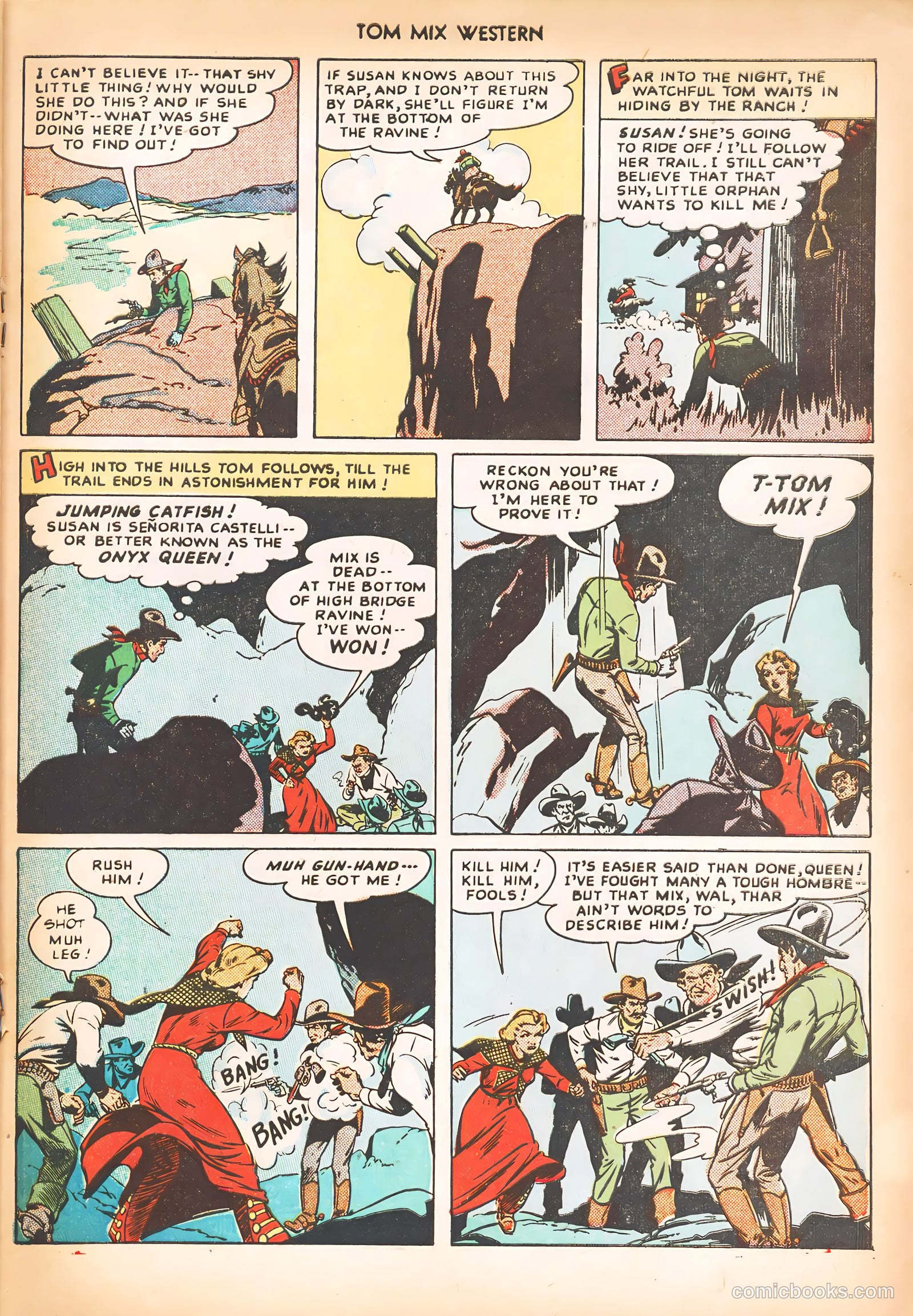 Tom Mix Western #15 (1949) — page 31 of 52