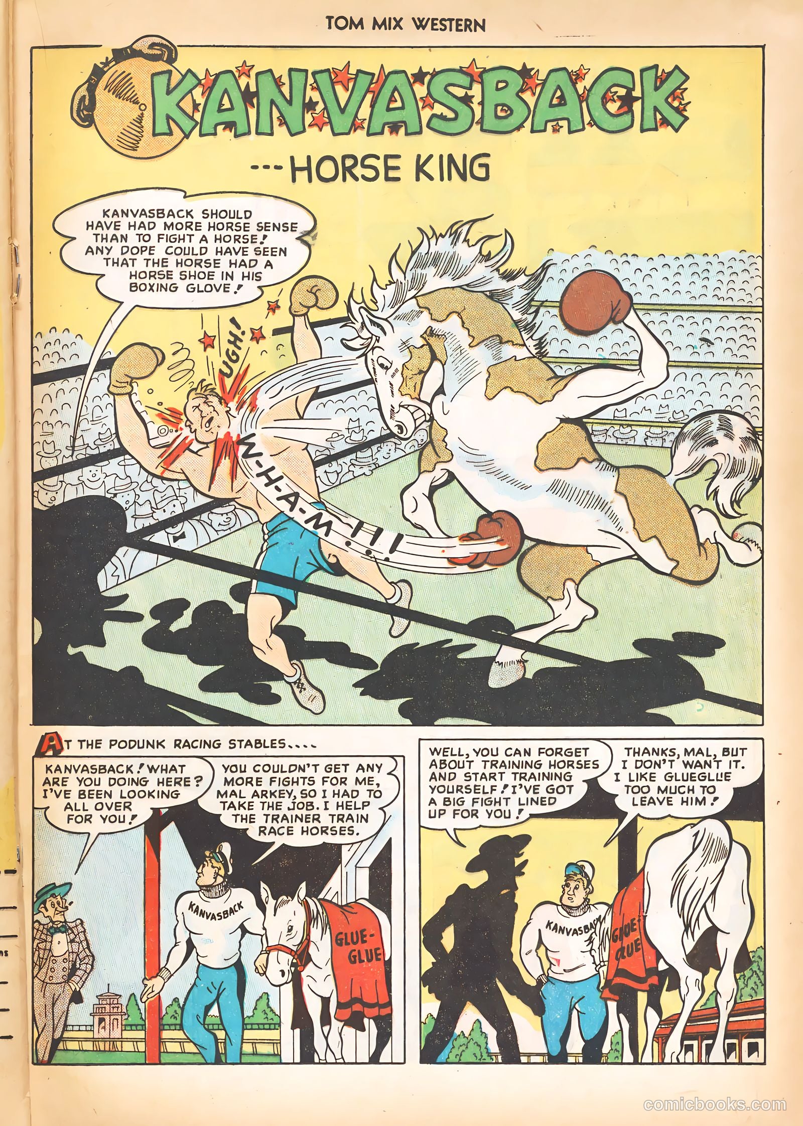 Tom Mix Western #15 (1949) — page 37 of 52