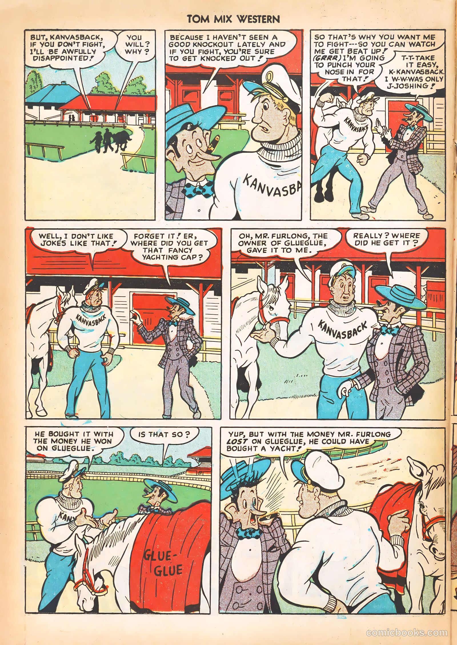 Tom Mix Western #15 (1949) — page 38 of 52