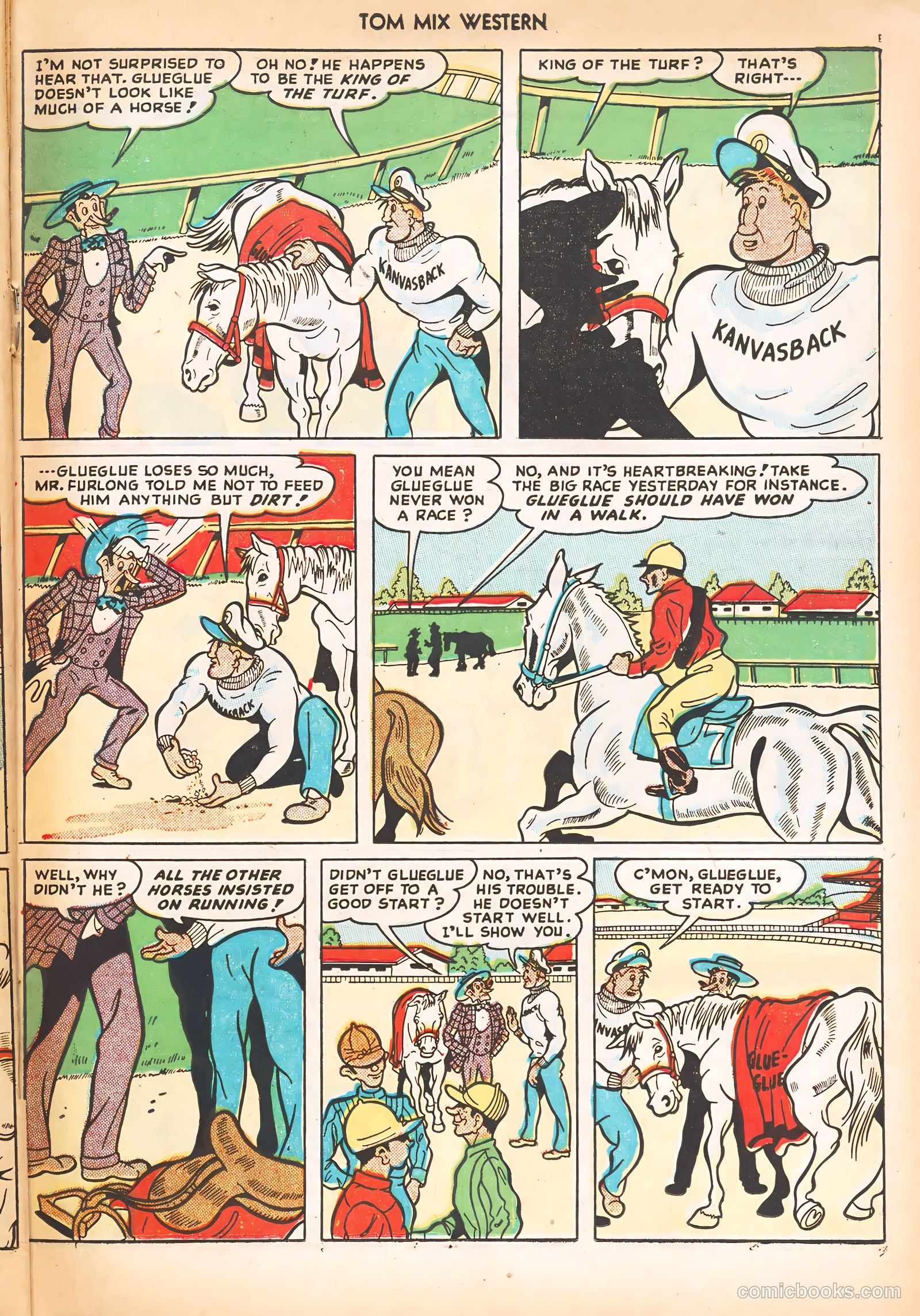 Tom Mix Western #15 (1949) — page 39 of 52