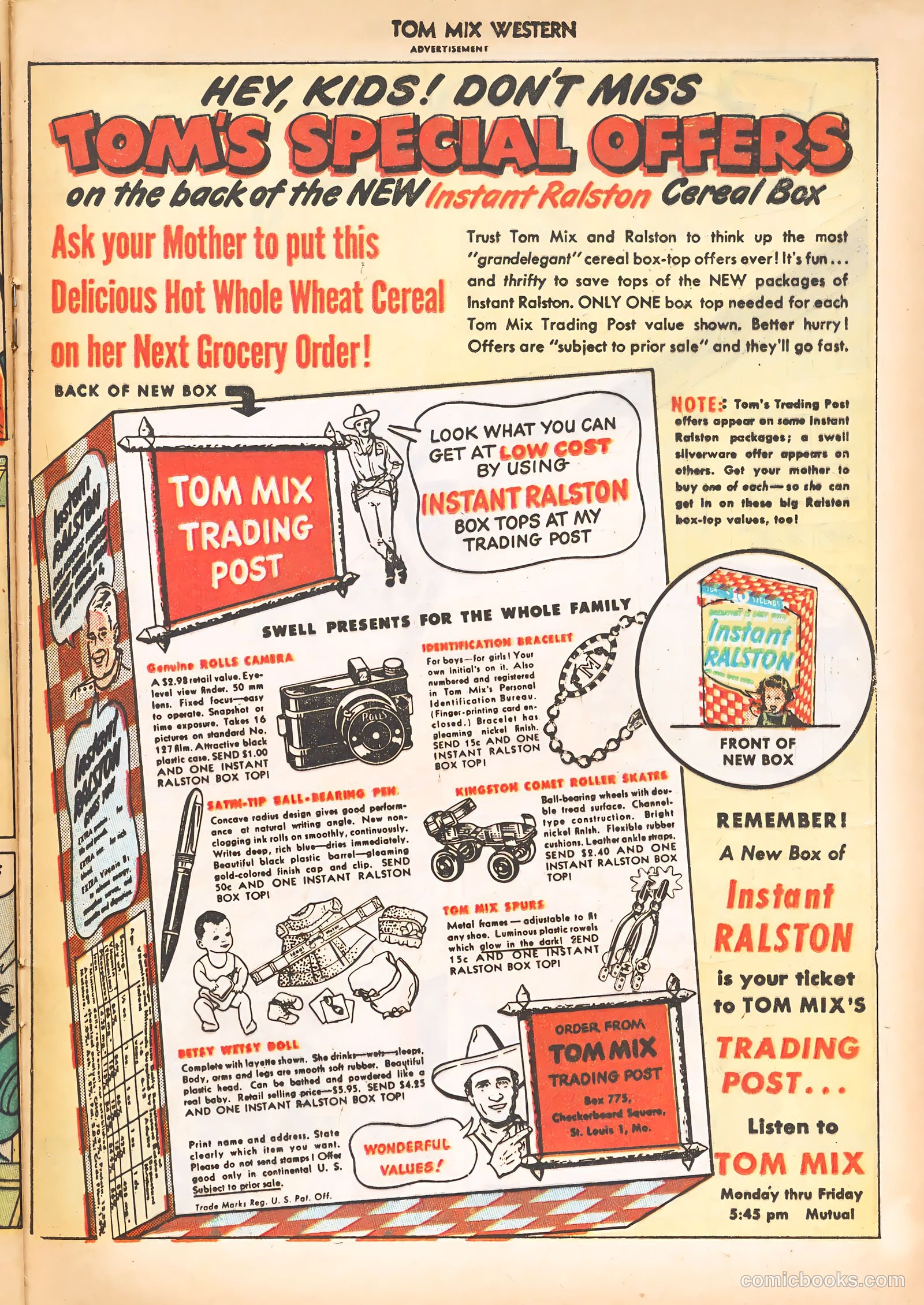 Tom Mix Western #15 (1949) — page 41 of 52