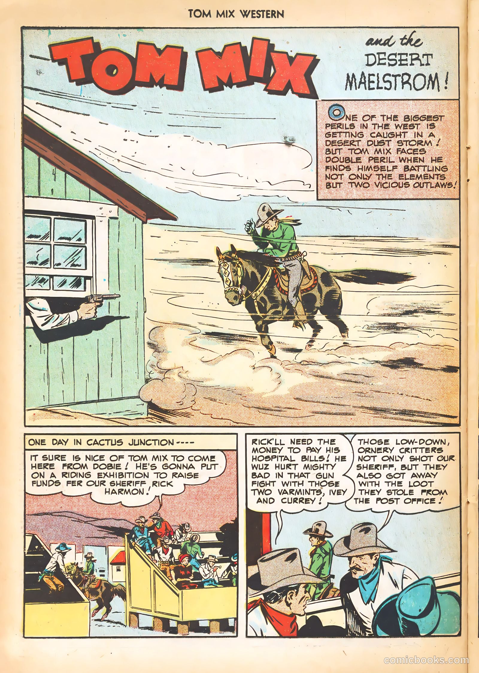 Tom Mix Western #15 (1949) — page 42 of 52