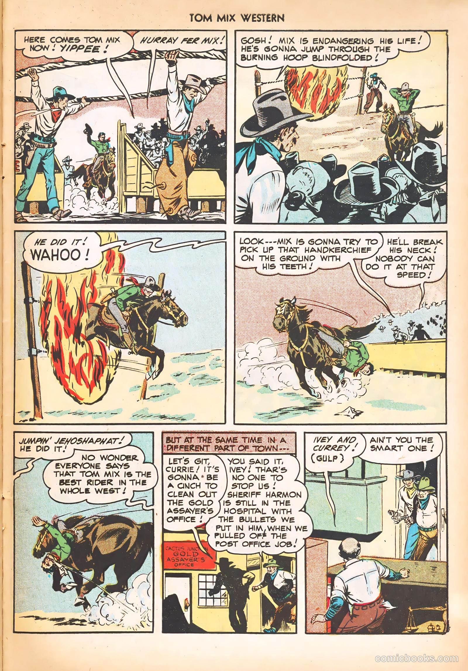 Tom Mix Western #15 (1949) — page 43 of 52
