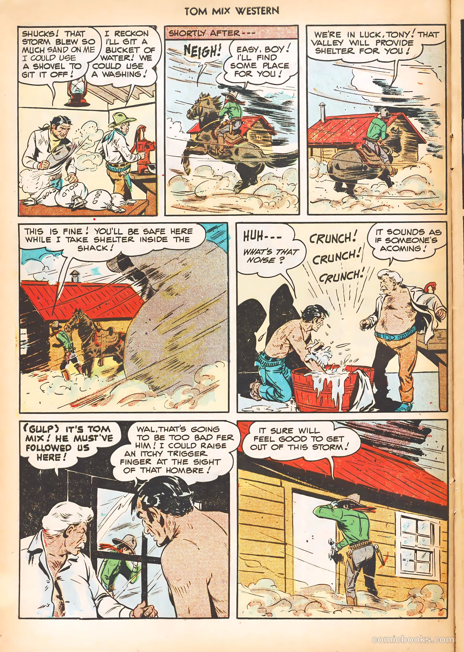 Tom Mix Western #15 (1949) — page 46 of 52