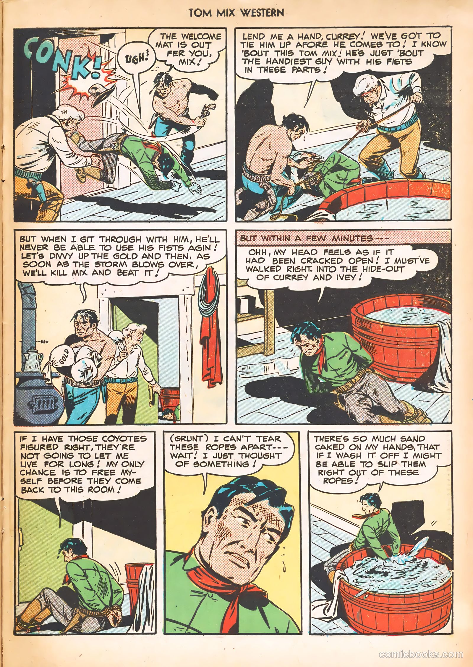 Tom Mix Western #15 (1949) — page 47 of 52