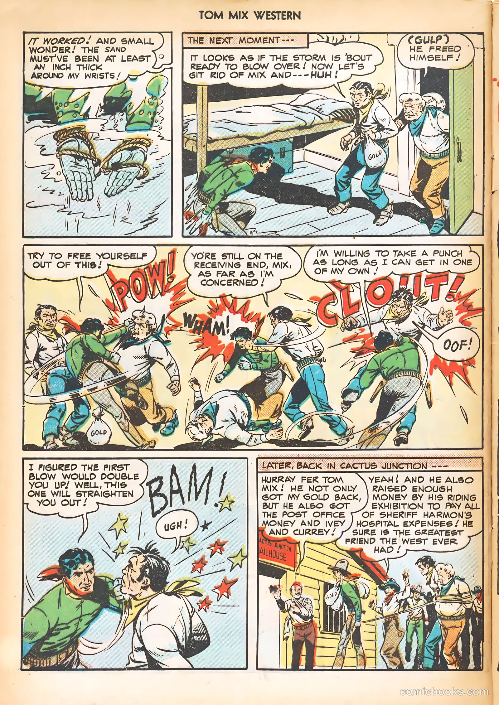 Tom Mix Western #15 (1949) — page 48 of 52