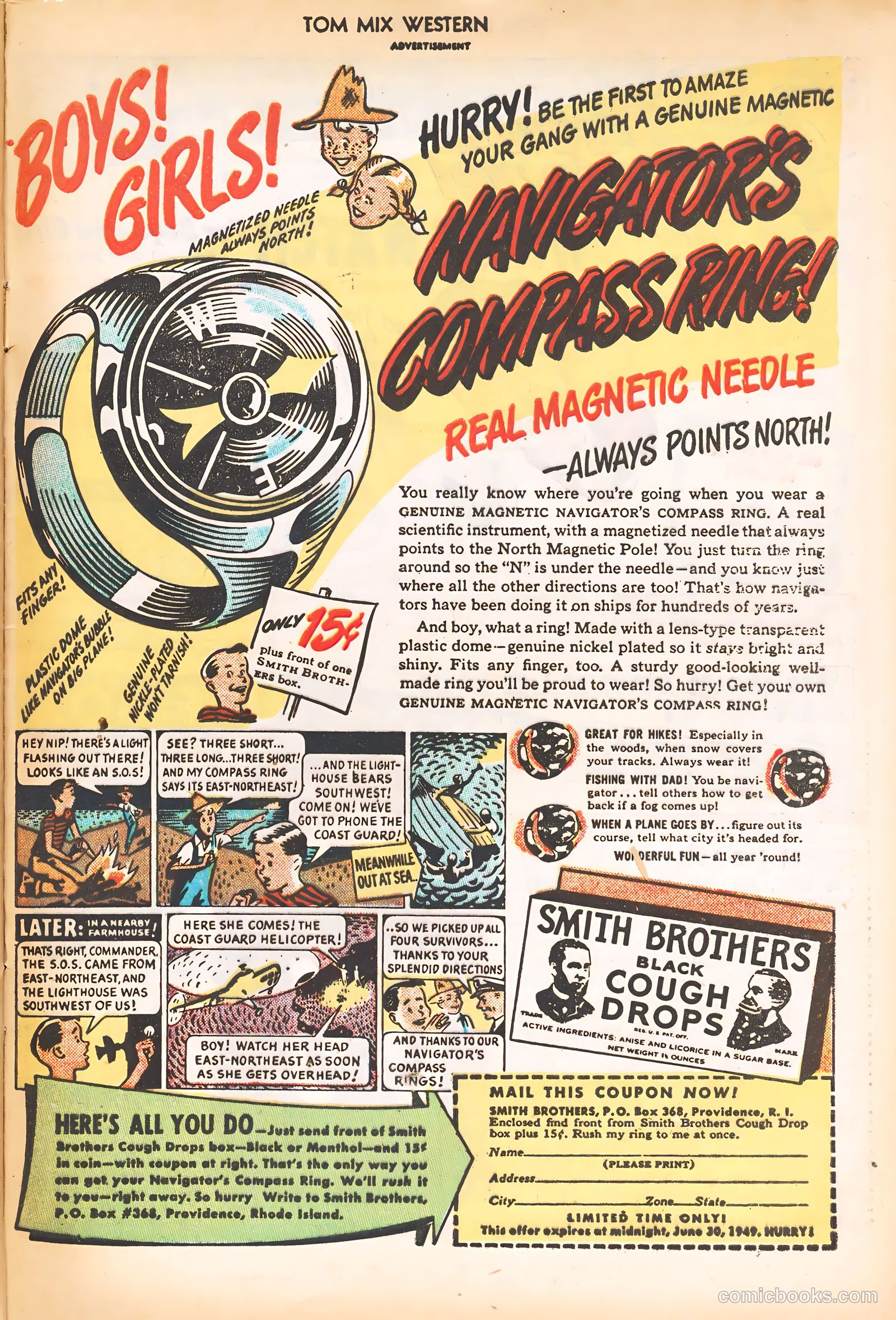 Tom Mix Western #15 (1949) — page 49 of 52