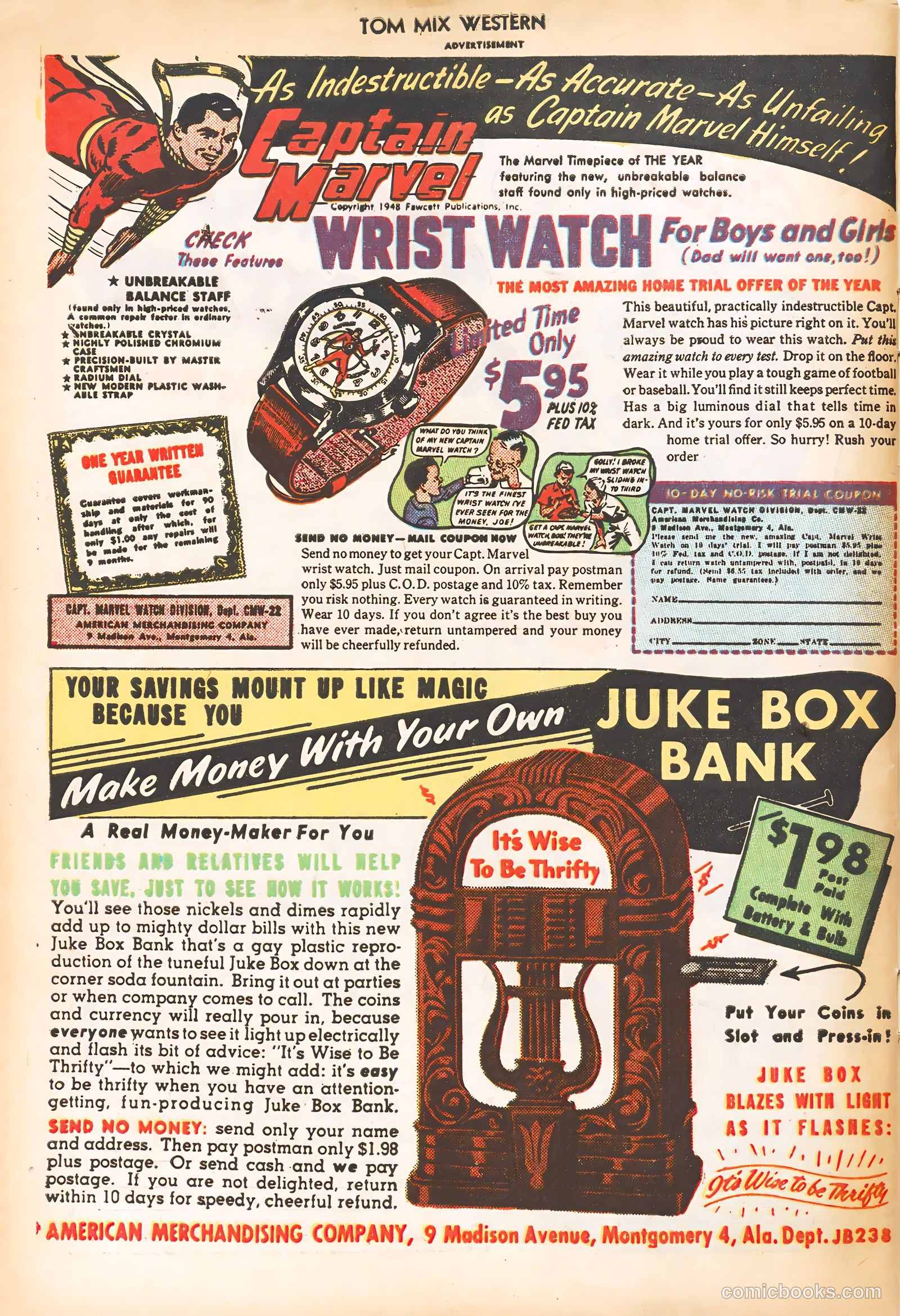 Tom Mix Western #15 (1949) — page 50 of 52