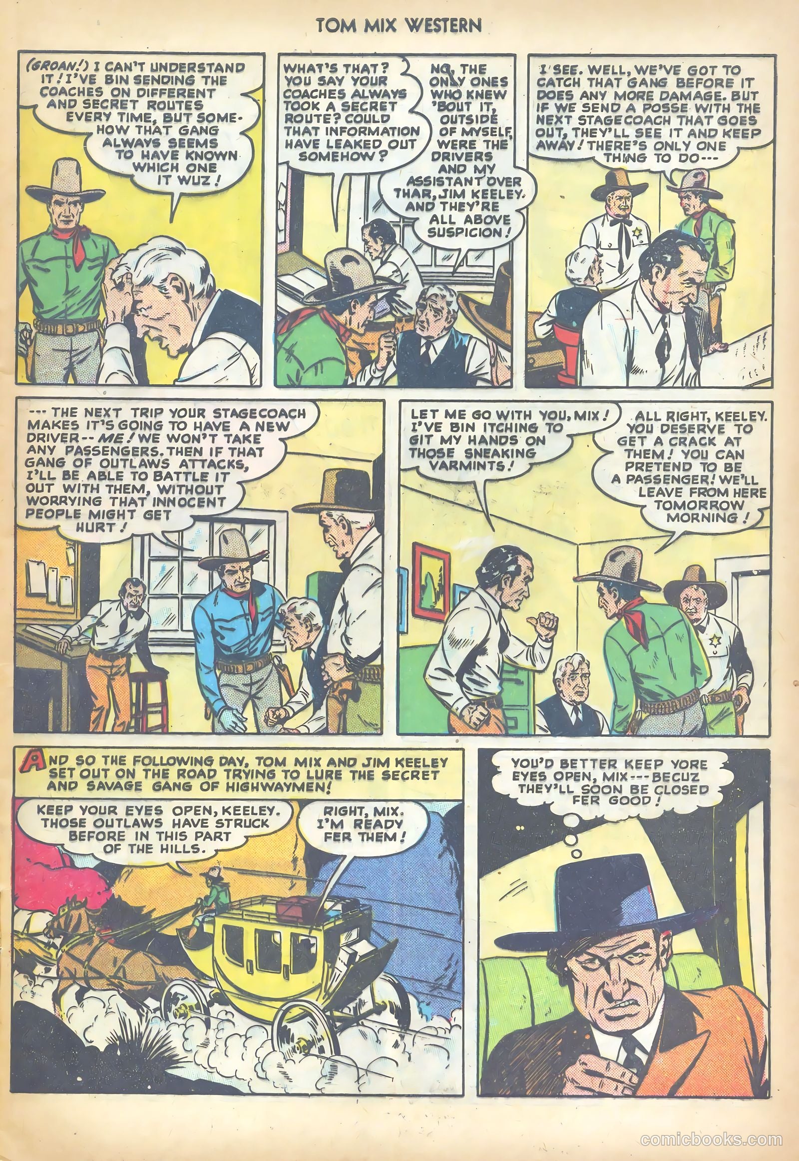 Tom Mix Western #16 (1949) — page 5 of 52