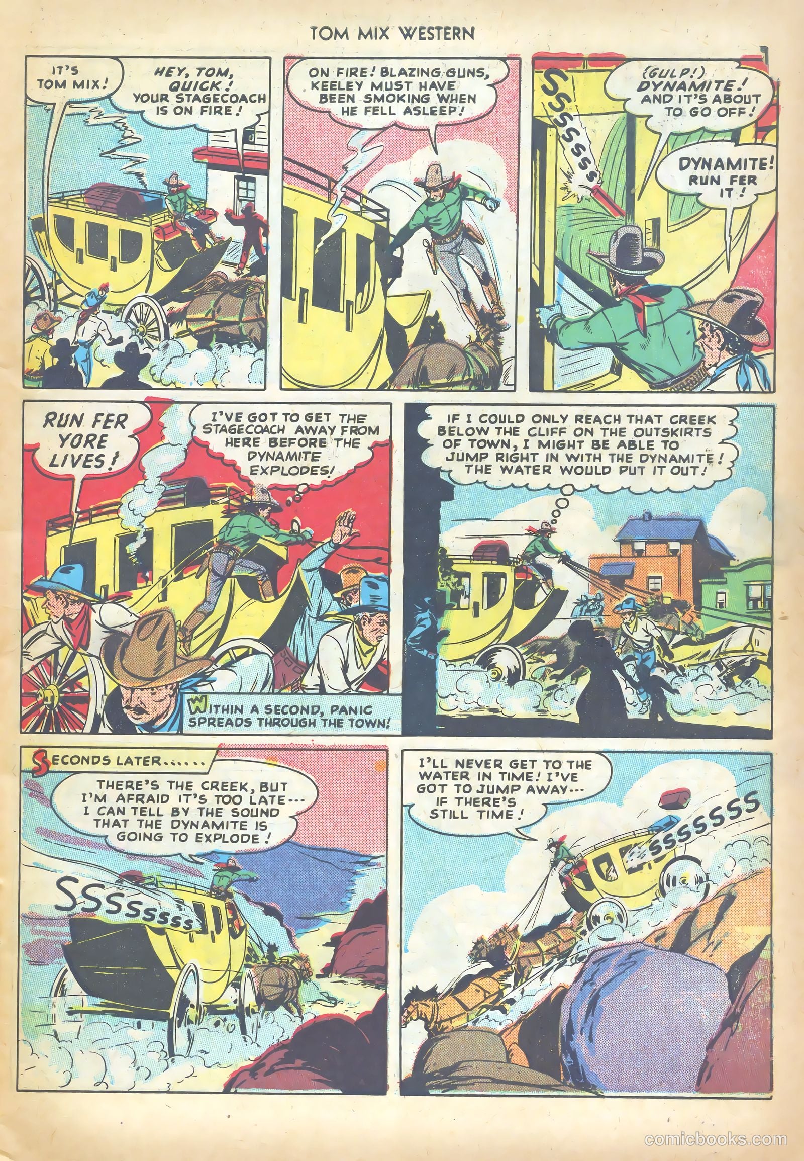 Tom Mix Western #16 (1949) — page 7 of 52