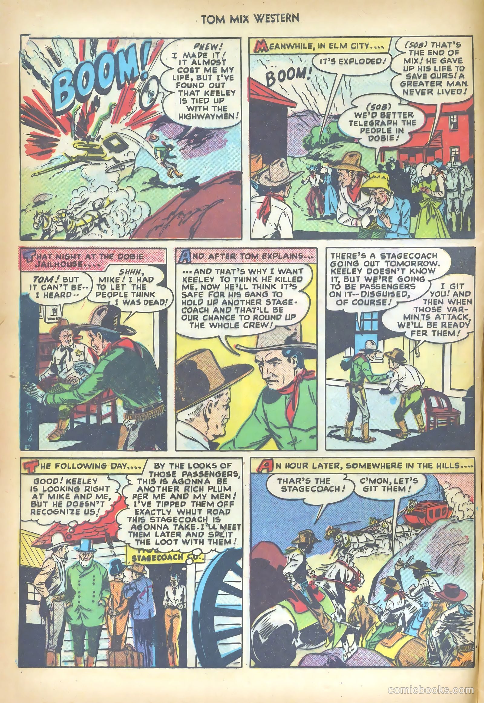 Tom Mix Western #16 (1949) — page 8 of 52