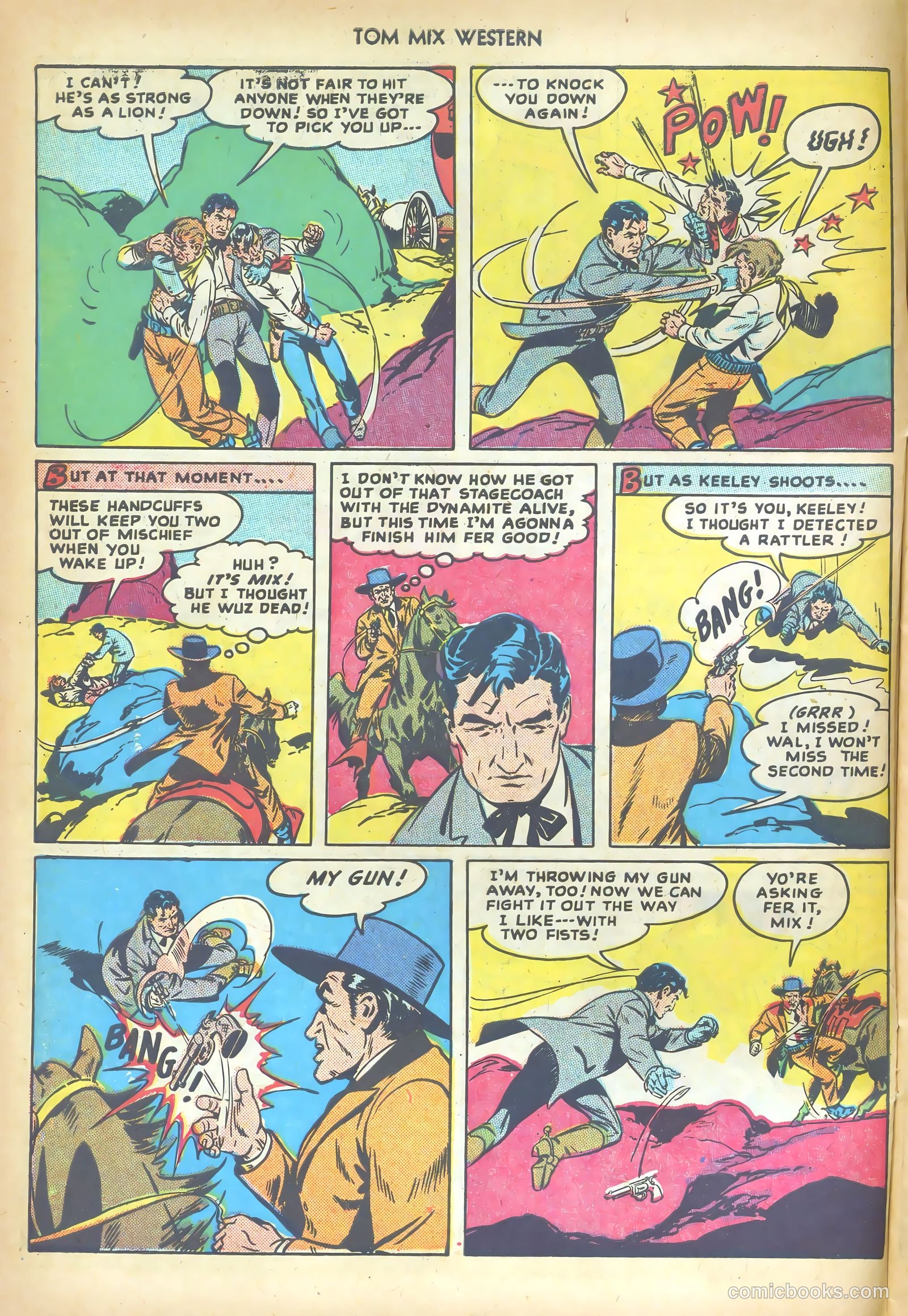 Tom Mix Western #16 (1949) — page 10 of 52