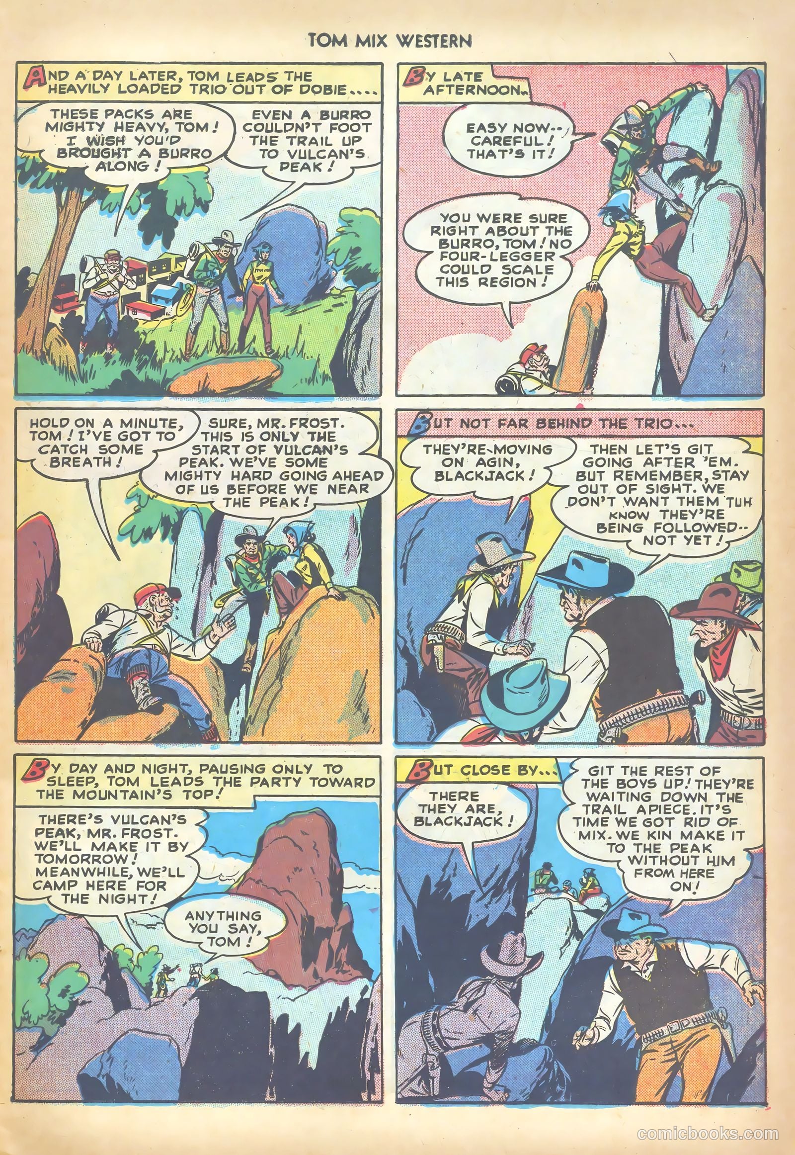 Tom Mix Western #16 (1949) — page 15 of 52