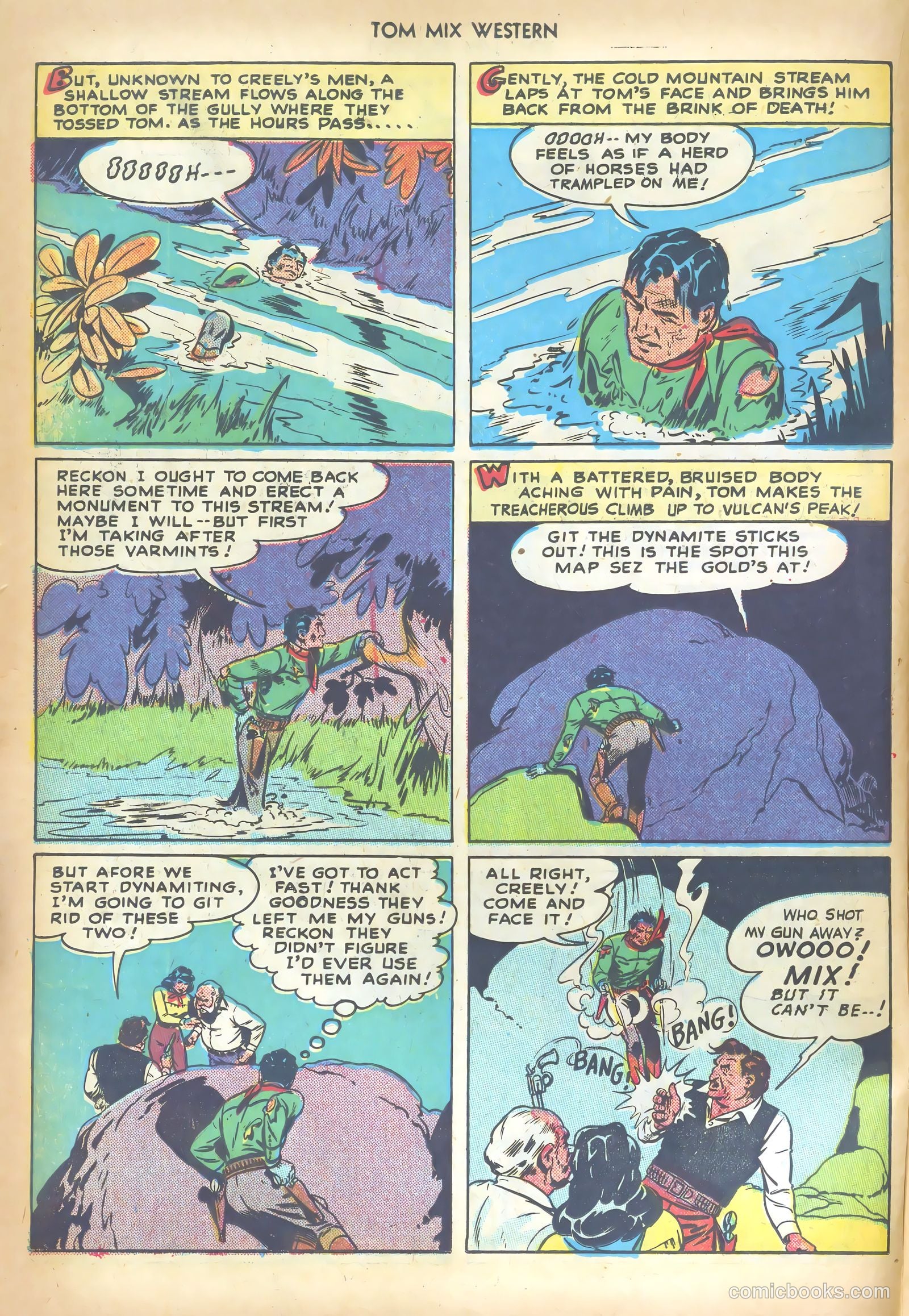 Tom Mix Western #16 (1949) — page 18 of 52
