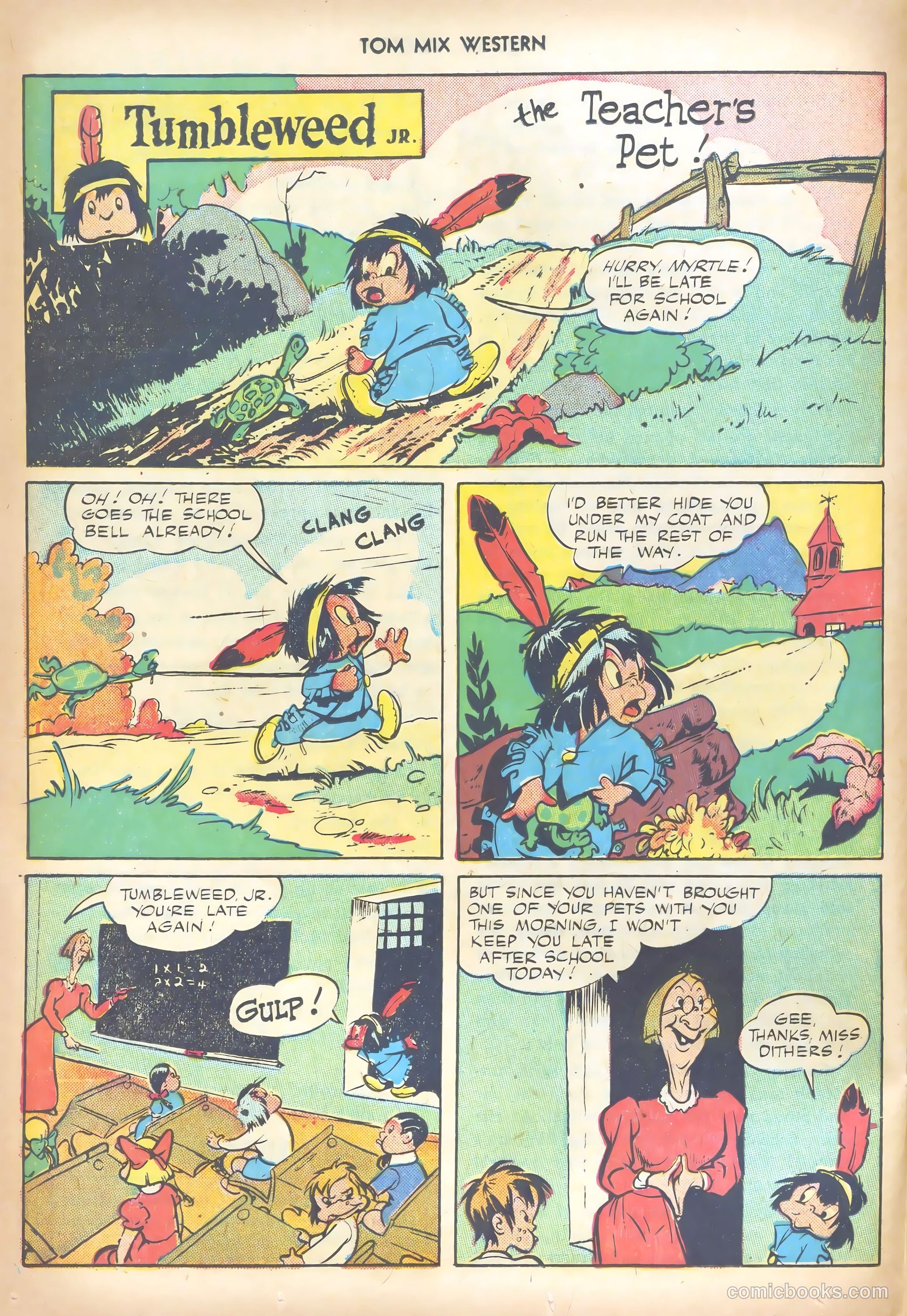 Tom Mix Western #16 (1949) — page 24 of 52