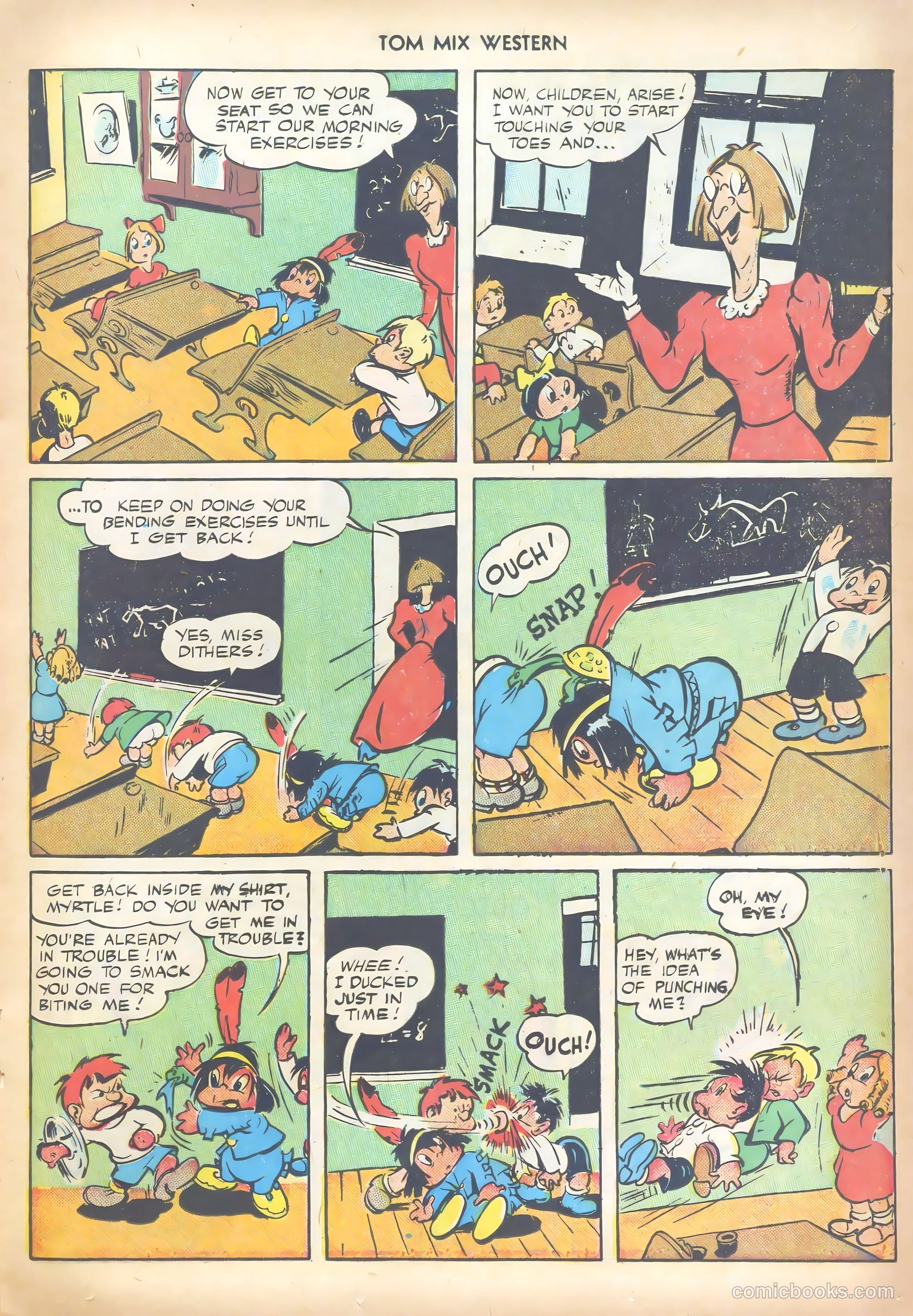 Tom Mix Western #16 (1949) — page 25 of 52