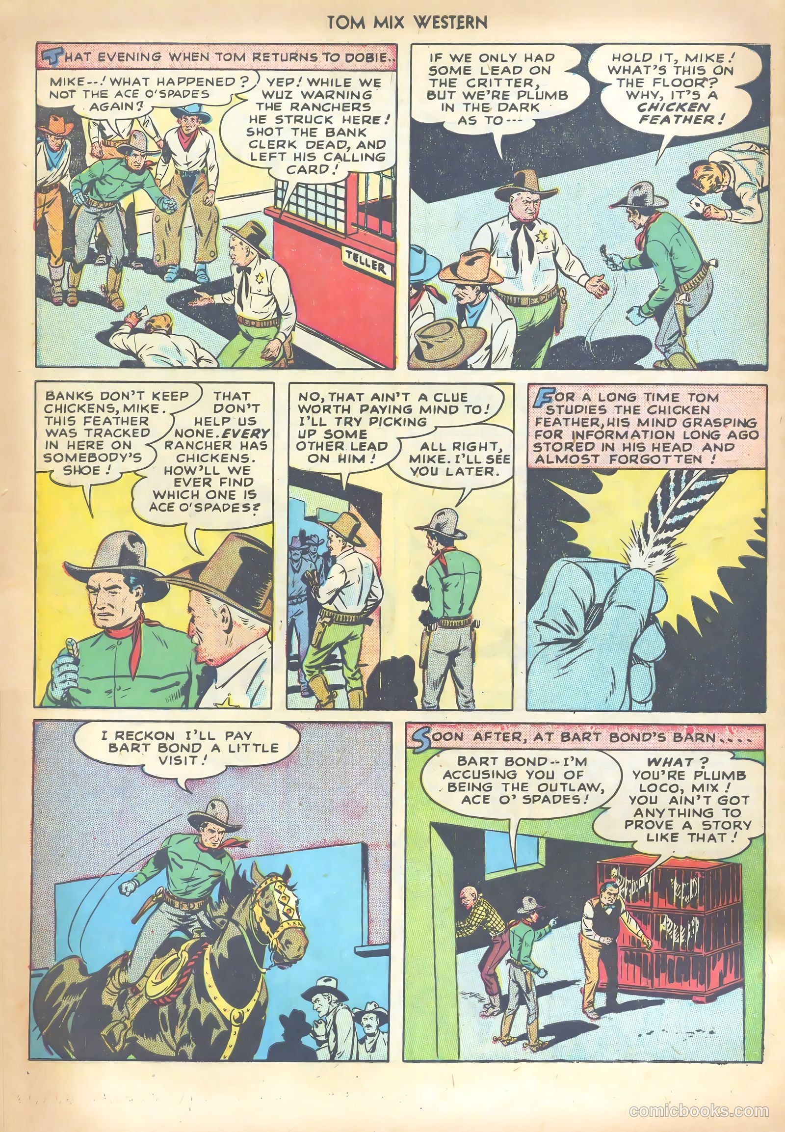 Tom Mix Western #16 (1949) — page 32 of 52
