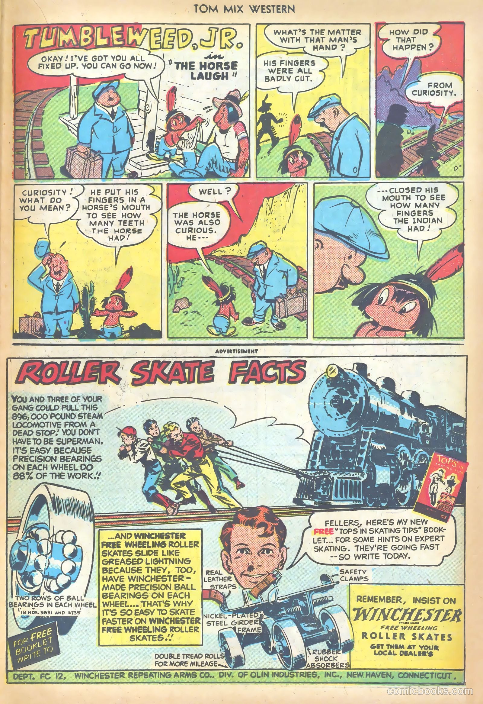 Tom Mix Western #16 (1949) — page 35 of 52